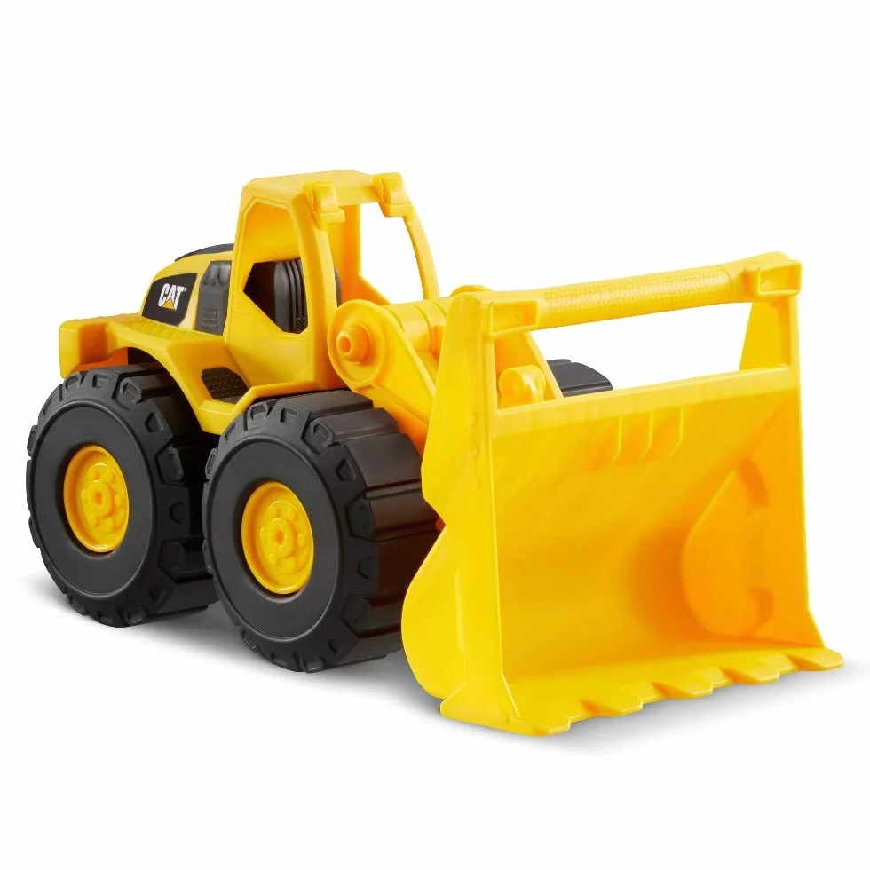 Ensemble de Véhicules de Construction CAT Officiels pour Enfants à Partir de 2 Ans - Camion à Benne Basculante, Chargeur, Excavatrice