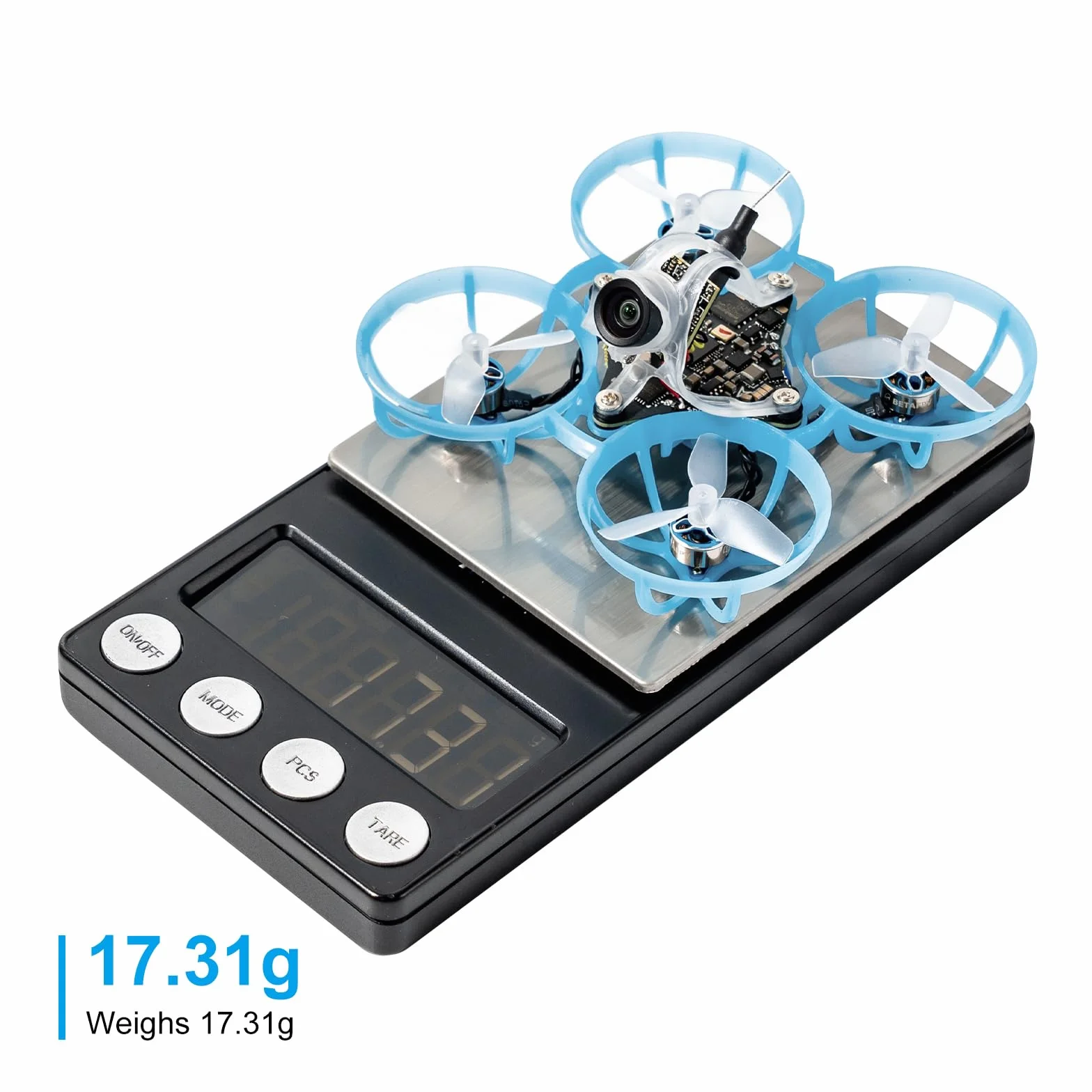 BETAFPV Air65 Brushless Whoop Quadcopter, 1S Ultralight 65mm Micro RC Drone with G473 5IN1 Air Brushless FC, C03 FPV Camera, 0702SE Ⅱ 27000KV Motors, Serial ELRS Receiver for Indoor Outdoor FPV Racing