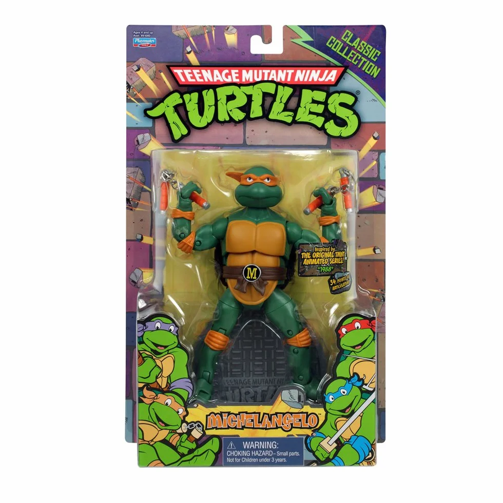Teenage Mutant Ninja Turtles 6-inch Classic Collection Michelangelo Figure