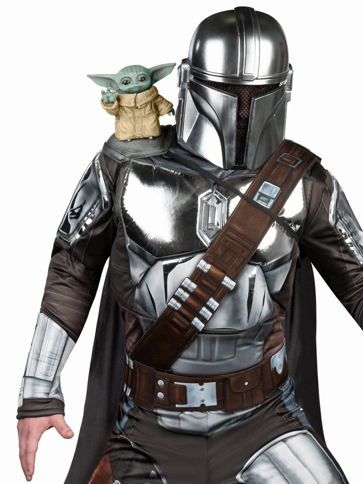 RUBIE'S Star Wars Accessoire d'épaule Grogu bébé Yoda The Mandalorian Taille unique