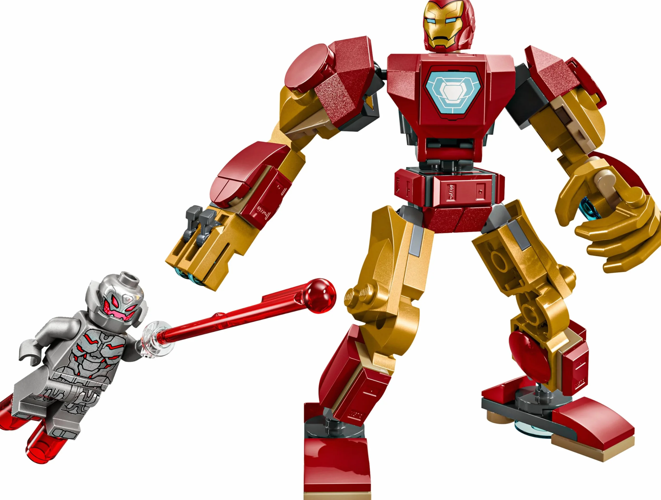 LEGO Marvel Le Robot d’Iron Man Contre Ultron Jouet de Construction 76307
