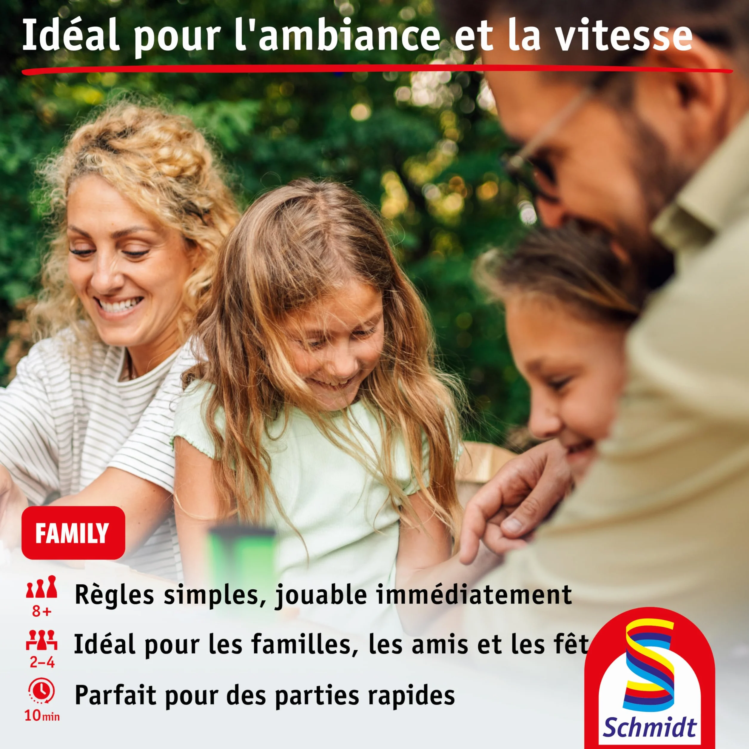 Ligretto Rouge Jeu de Cartes SCHMIDT SPIELE GMBH