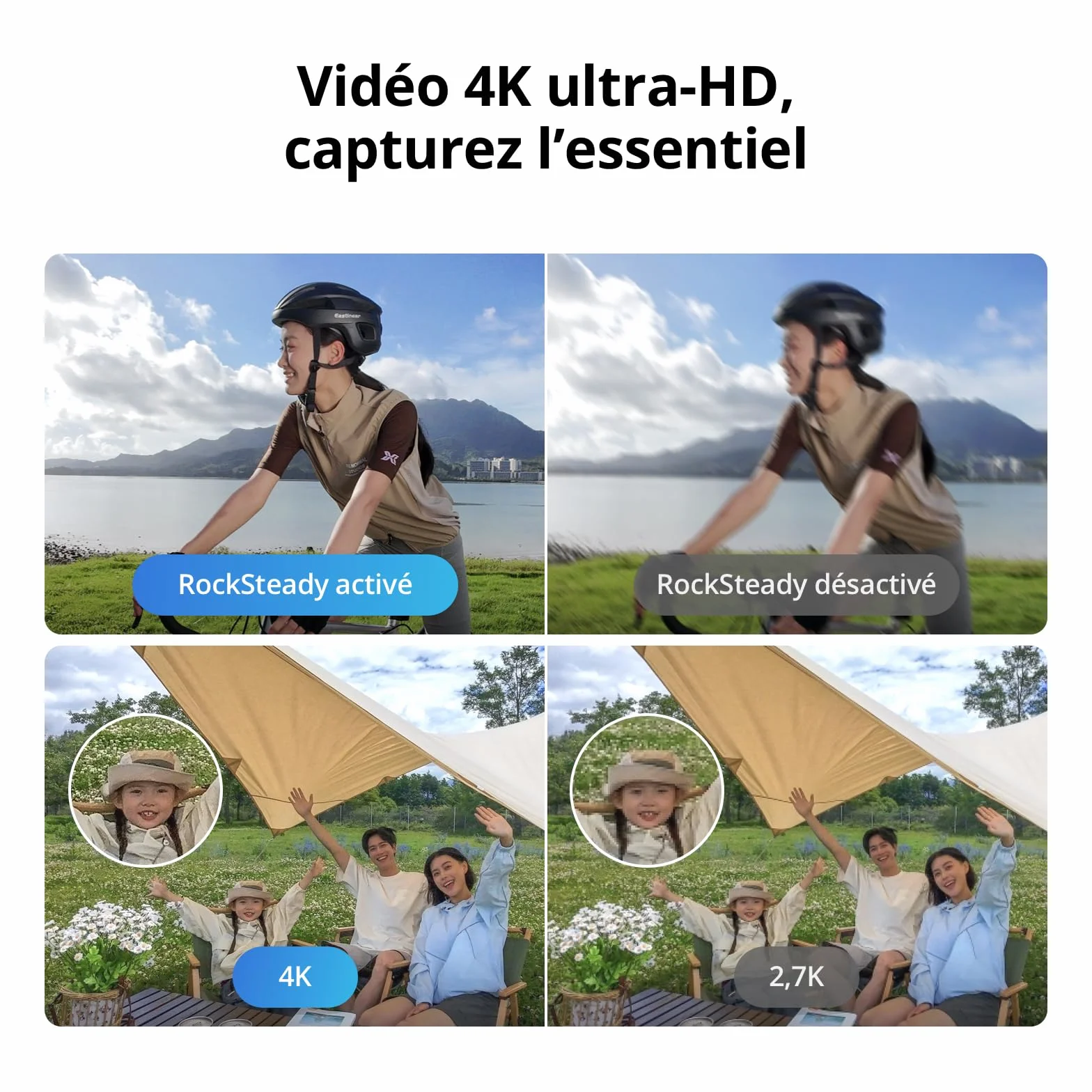 DJI Neo Mini Drone avec Caméra 4K Ultra-HD 135 g Suivi Sujet QuickShots