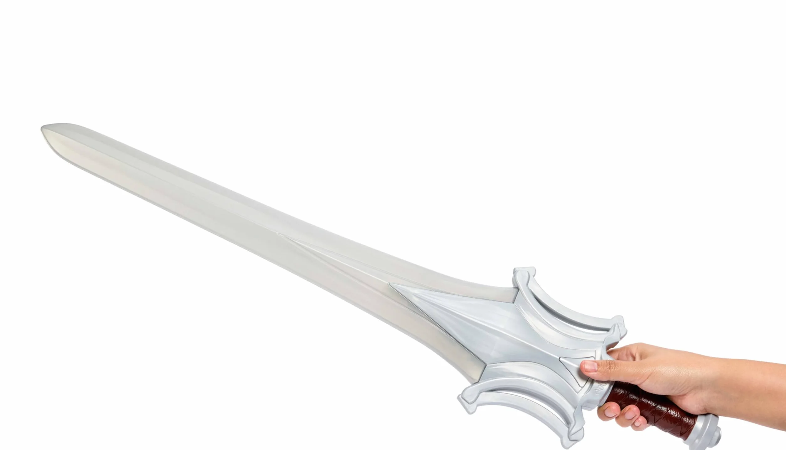 Masters of The Universe Épée du Pouvoir de Musclor 68 cm Jouet de rôle avec Effets Lumineux Sonores et Vibrations JNN36