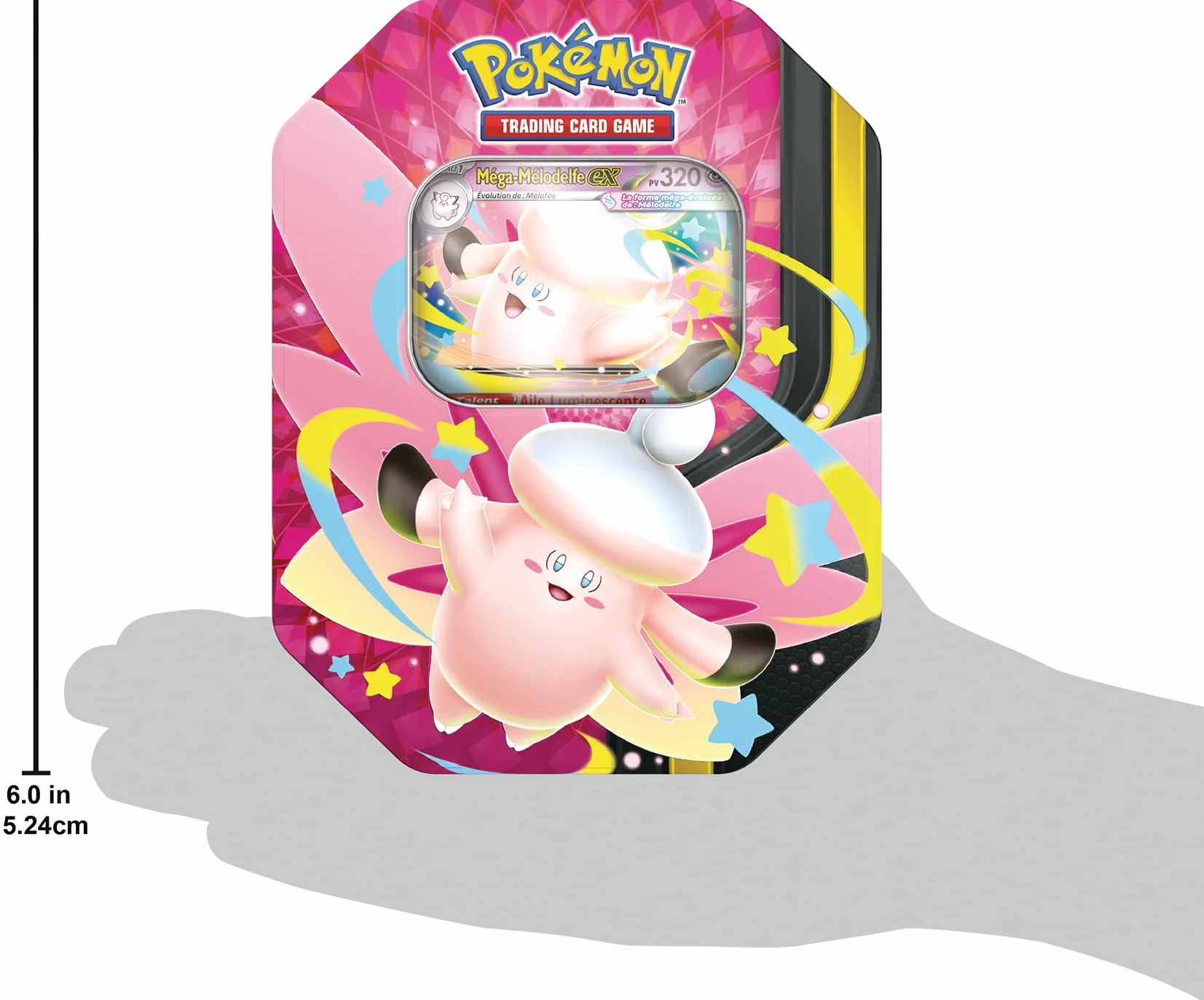 Pokémon Méga Clair de Lune Méga-Mélodelfe-ex 4 boosters 1 Carte Promo Brillante