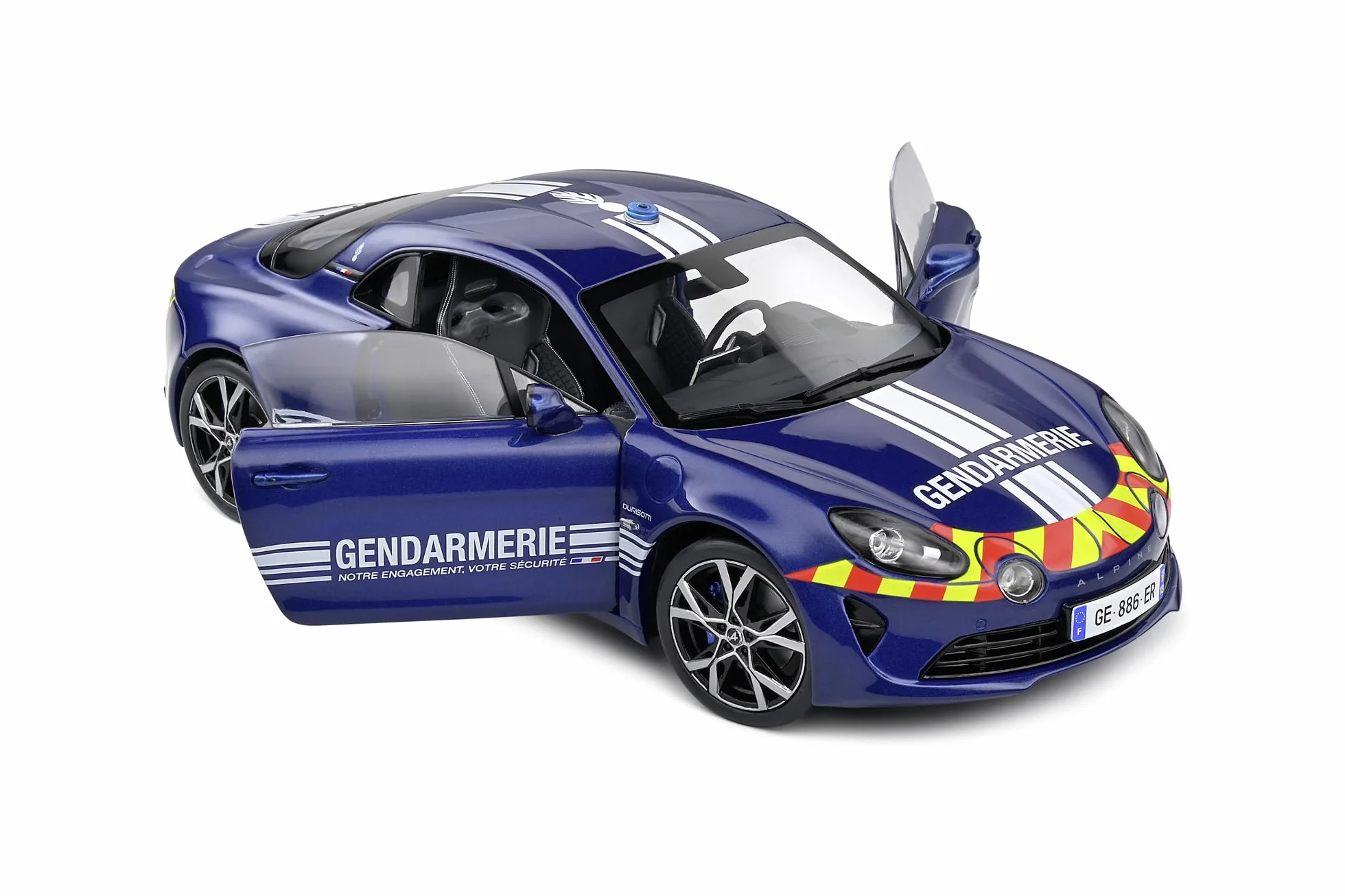 Alpine A110 GENDARMERIE Blue 2023 1:18