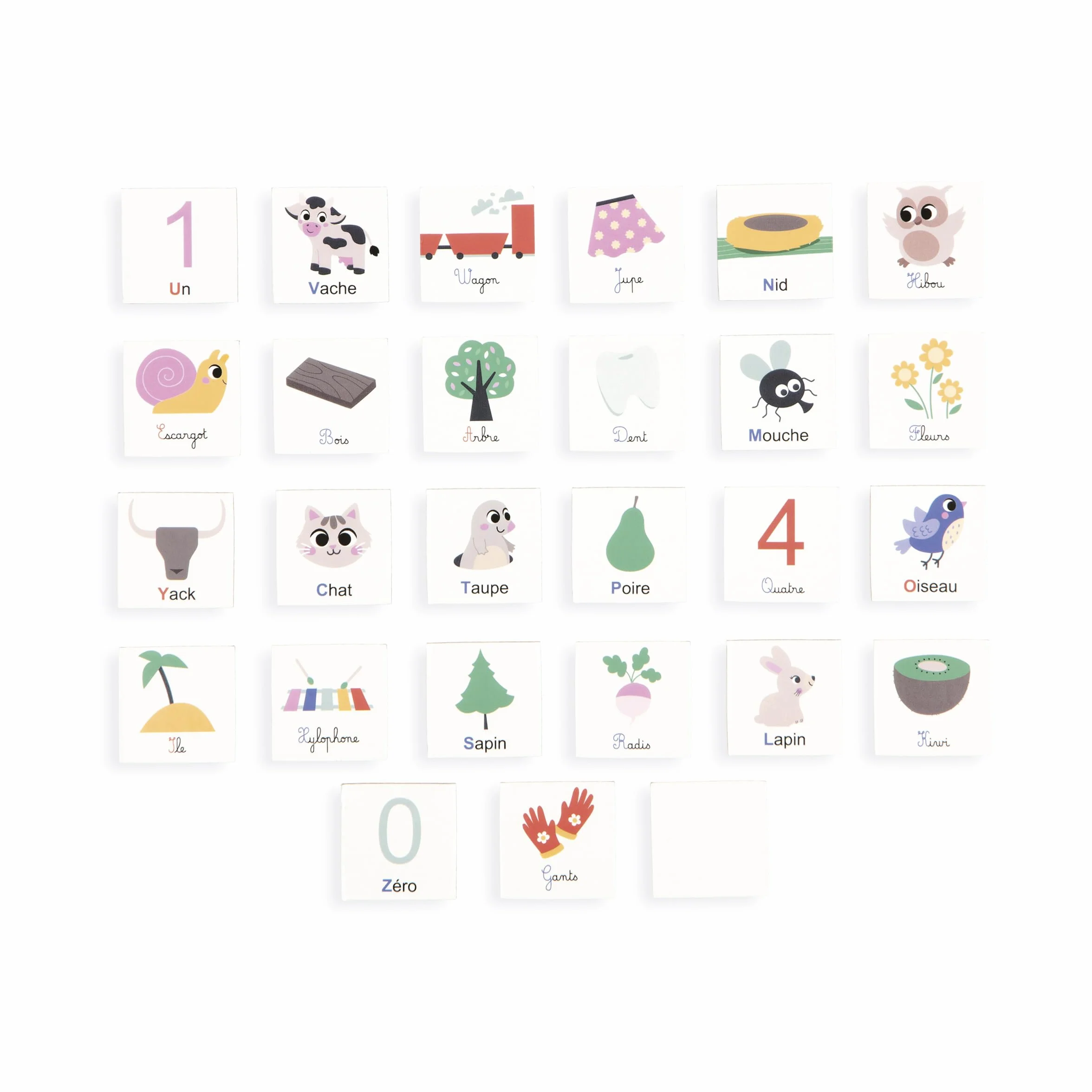 Janod Apprentissage de l'Ecriture Jouet Educatif 6 Planches 78 Lettres Magnétiques Enfant Dès 4 Ans