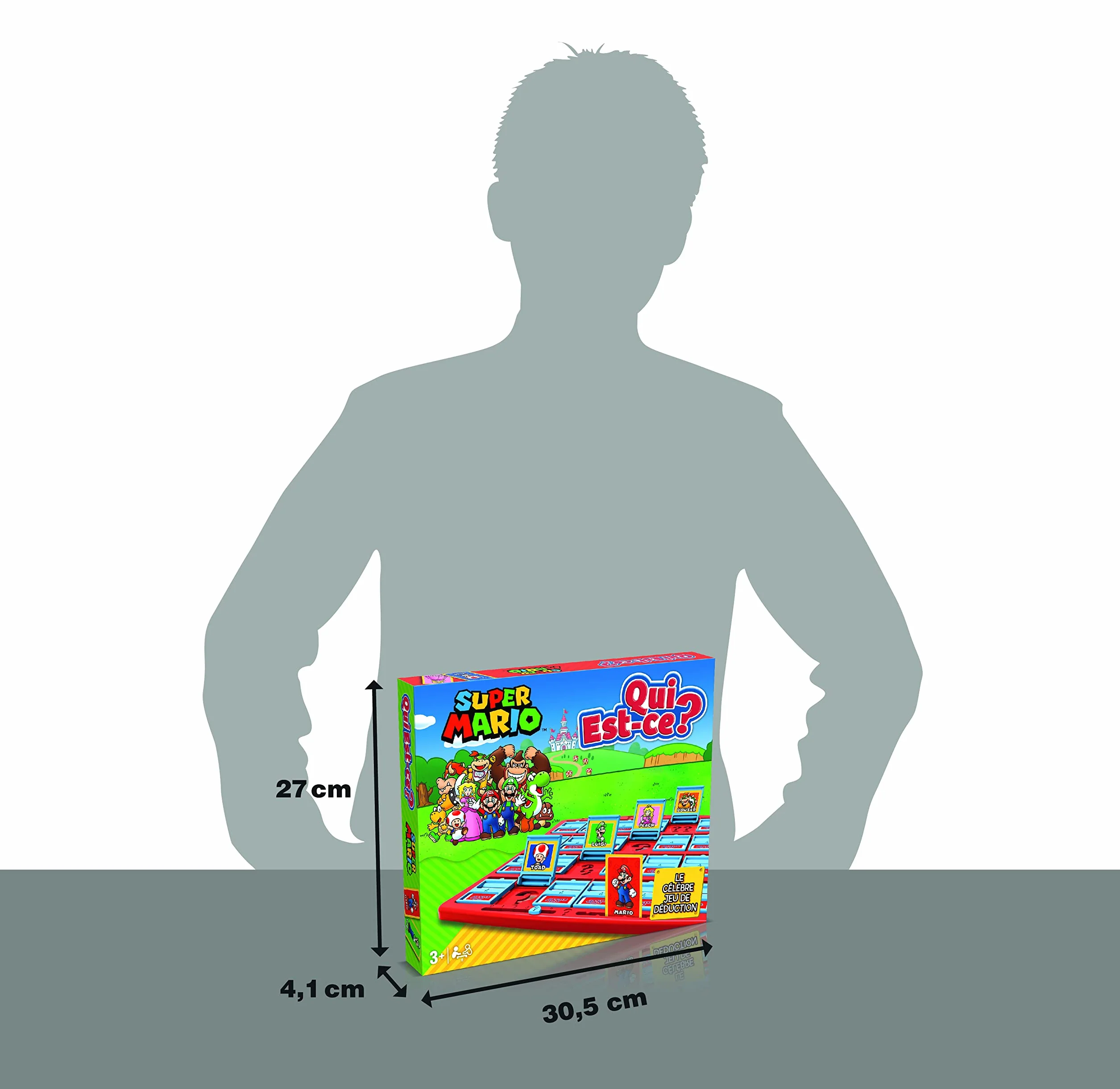 Winning Moves Qui Est Ce Jeu de Société Super Mario - Jeu pour Enfants 6+ - Version française