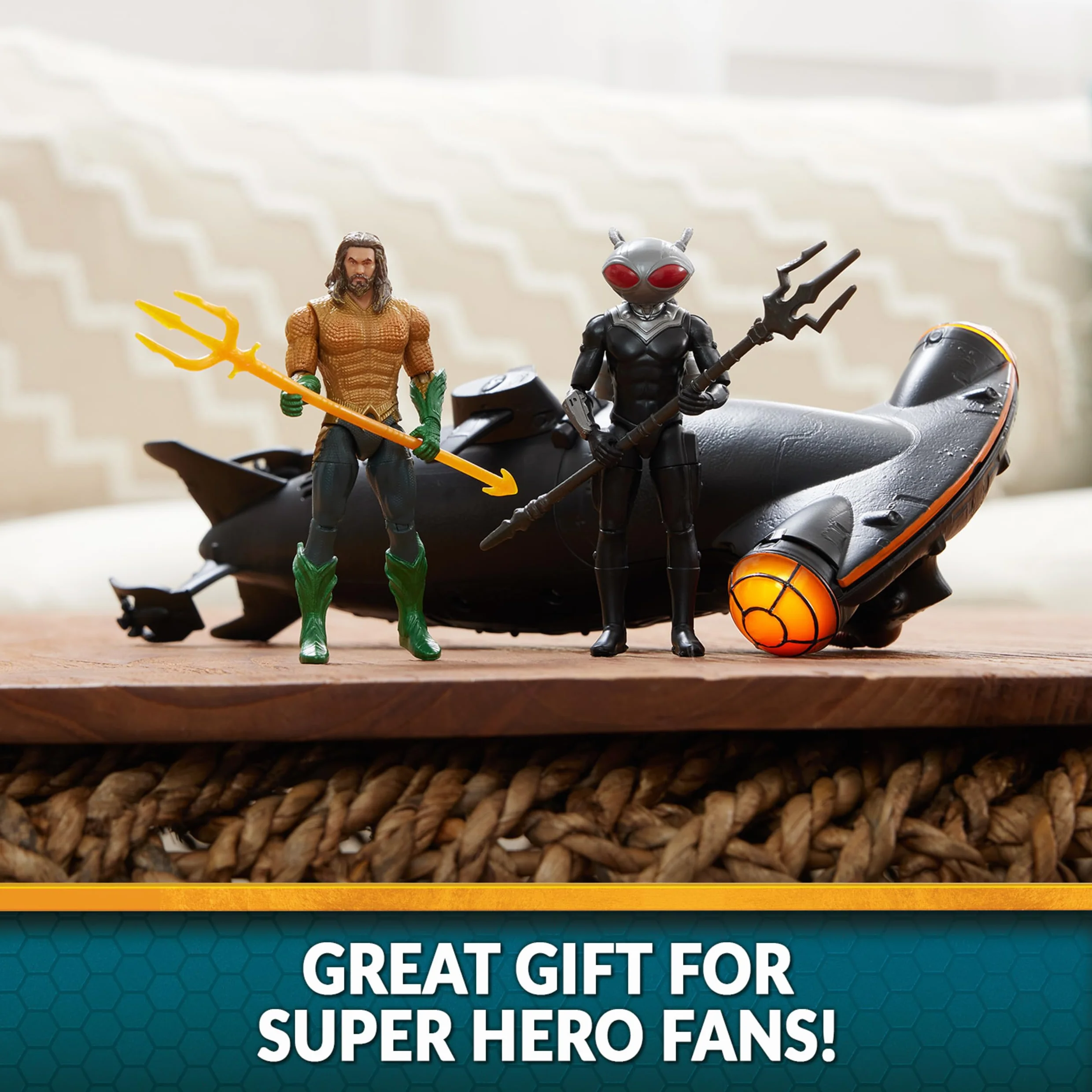 AQUAMAN 4 Ans Couverture Subw2Figs