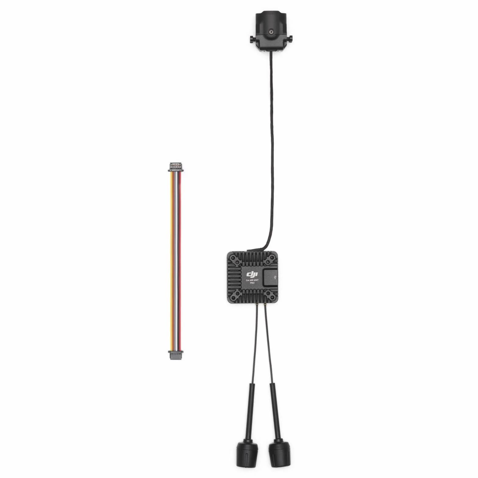 DJI O4 Air Unit Pro pour drone FPV, transmission numérique, faible latence 15 ms, portée maximale 15 km, vidéo 4K/120 ips, vue en direct 1080p/100 ips, champ de vision 155°, capteur CMOS 1/1,3 pouce