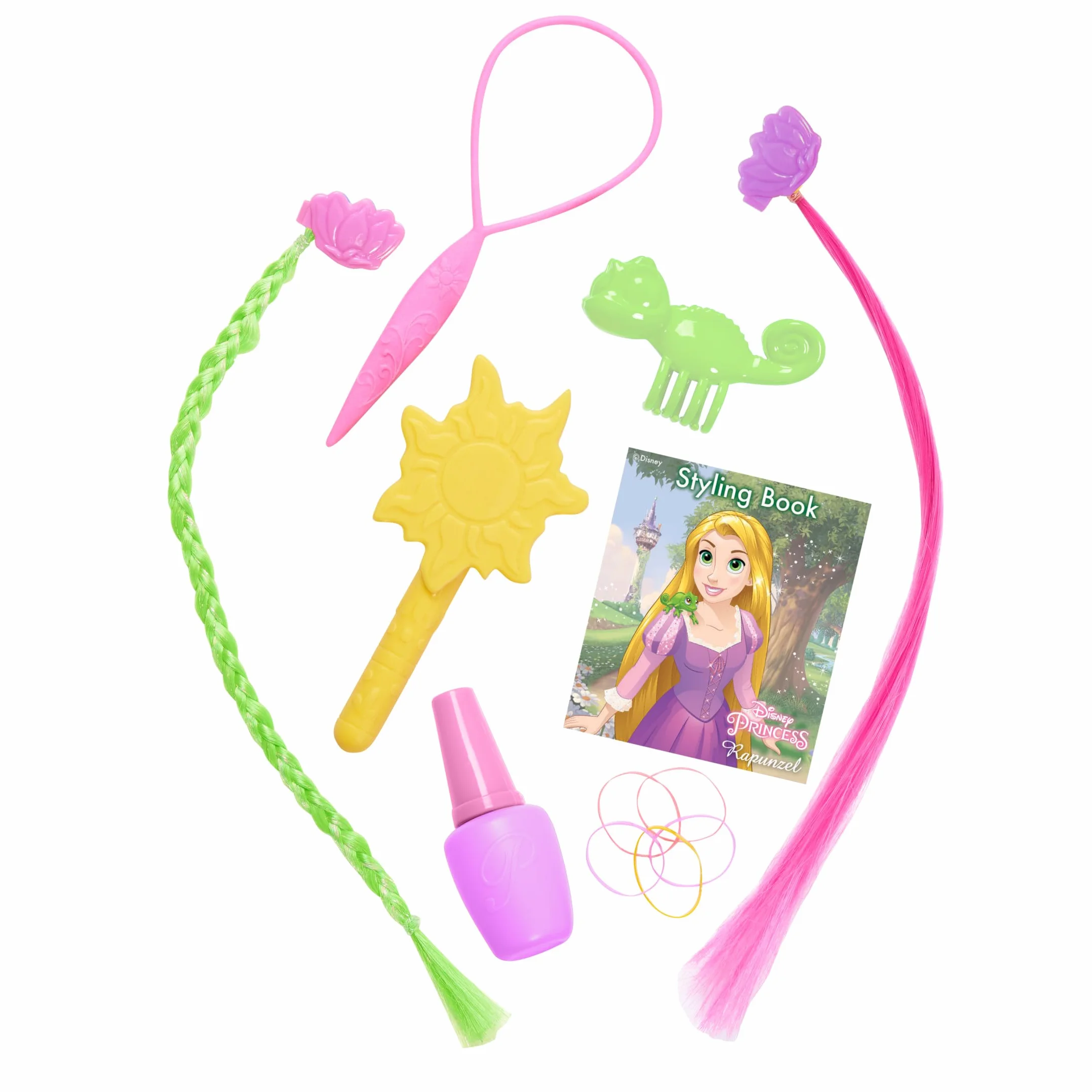 Just Play Tête à coiffer de Luxe Rapunzel, 13 Accessoires