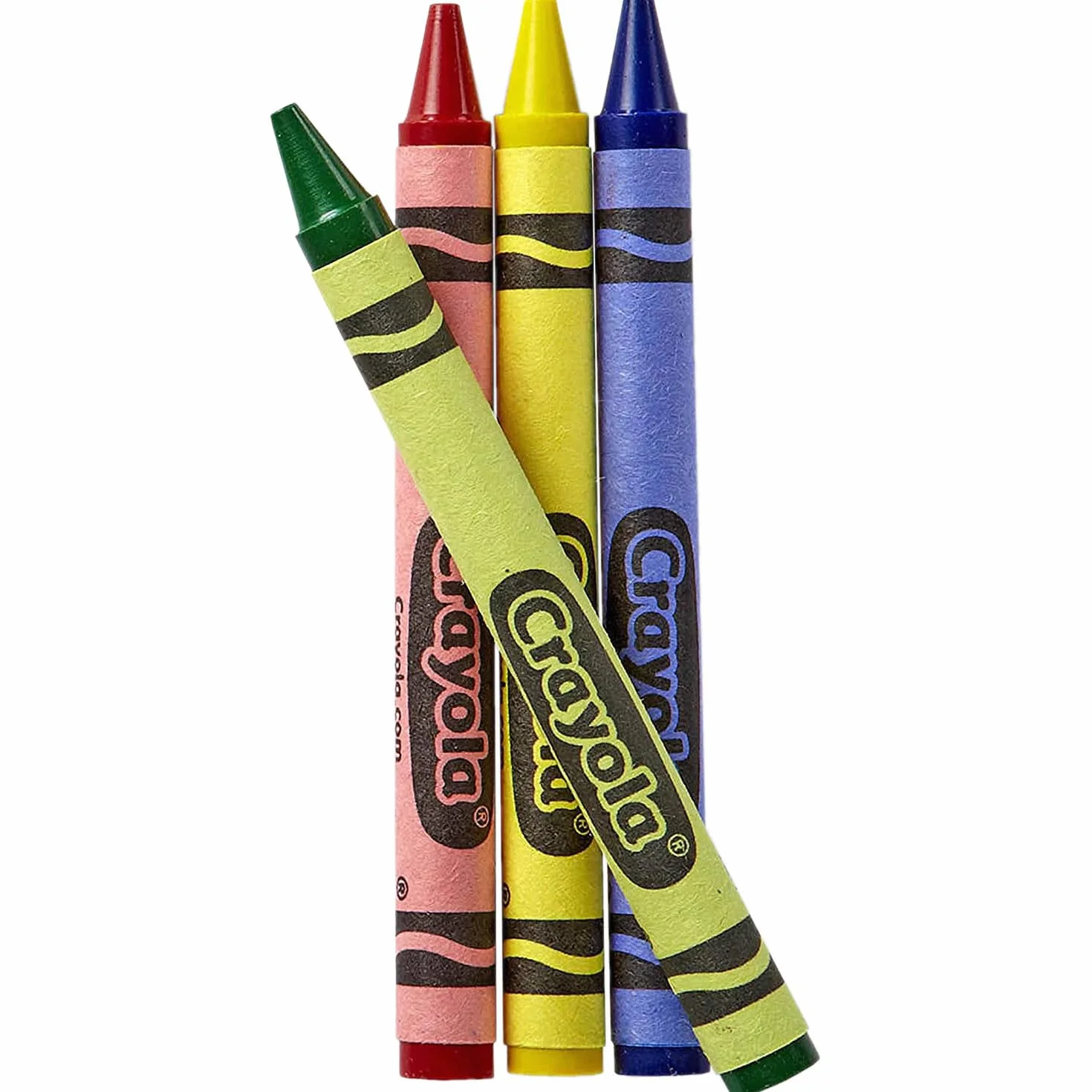 CRAYOLA Boîte de 64 Crayons de Cire Assortiment de Couleurs
