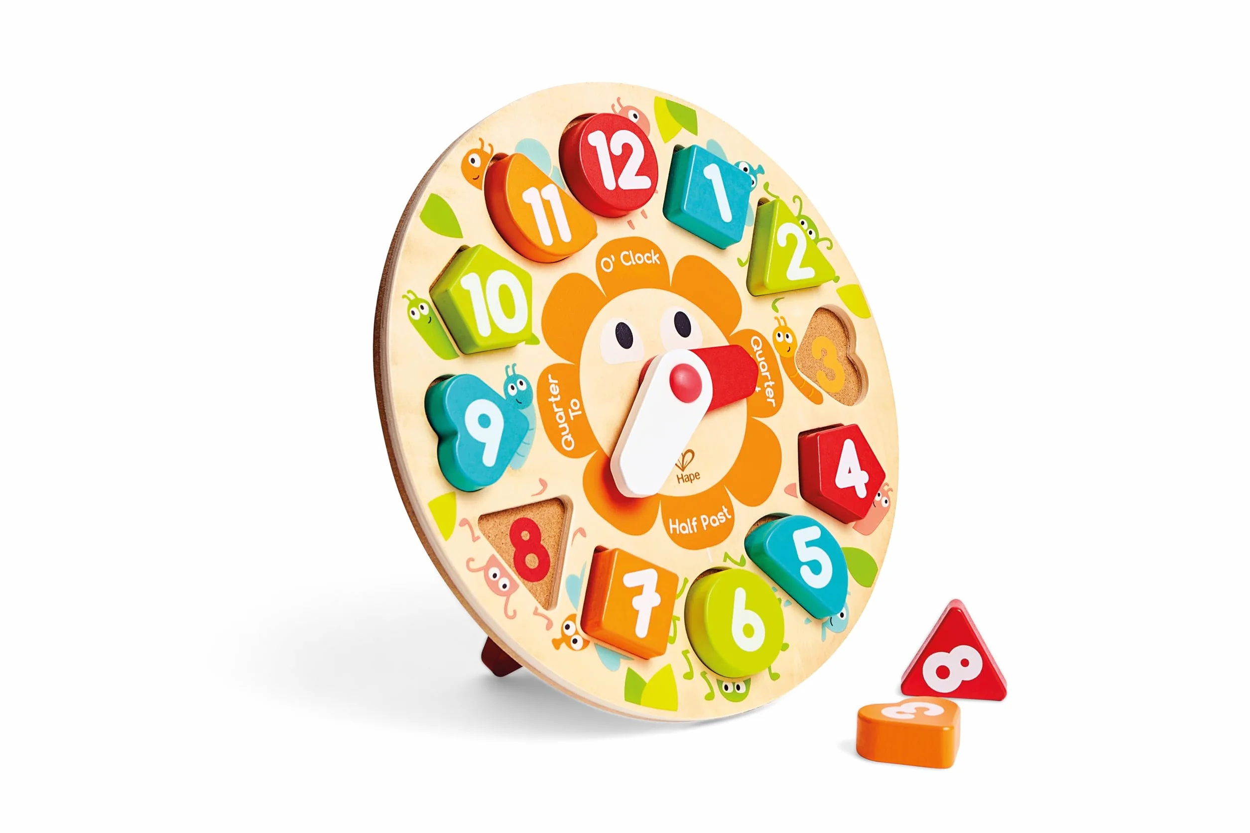 Hape Puzzle Horloge à Grosses pièces