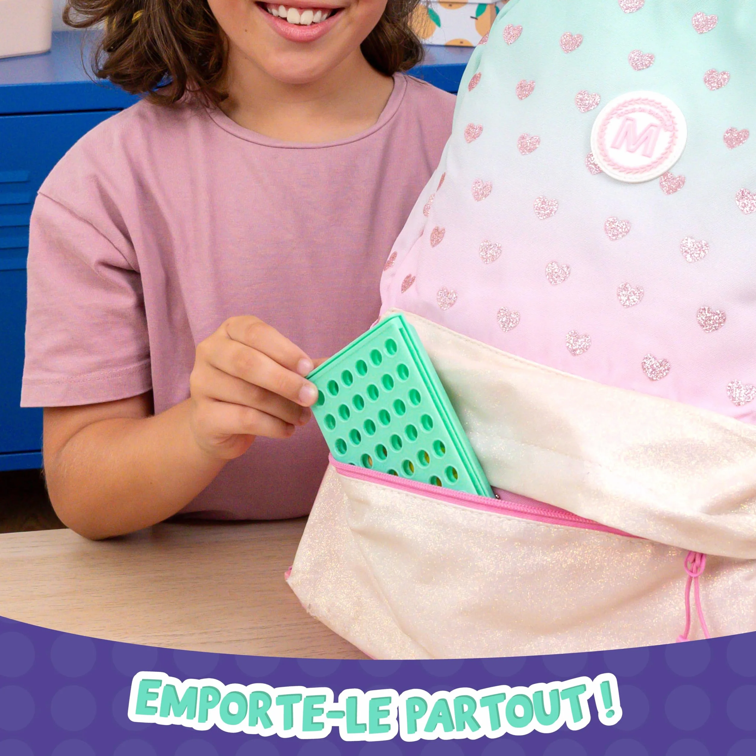 BONNYCO 4 en Ligne Pack 16 Mini Jeux de Société Voyage Enfants 3-12 Ans Cadeau Anniversaire