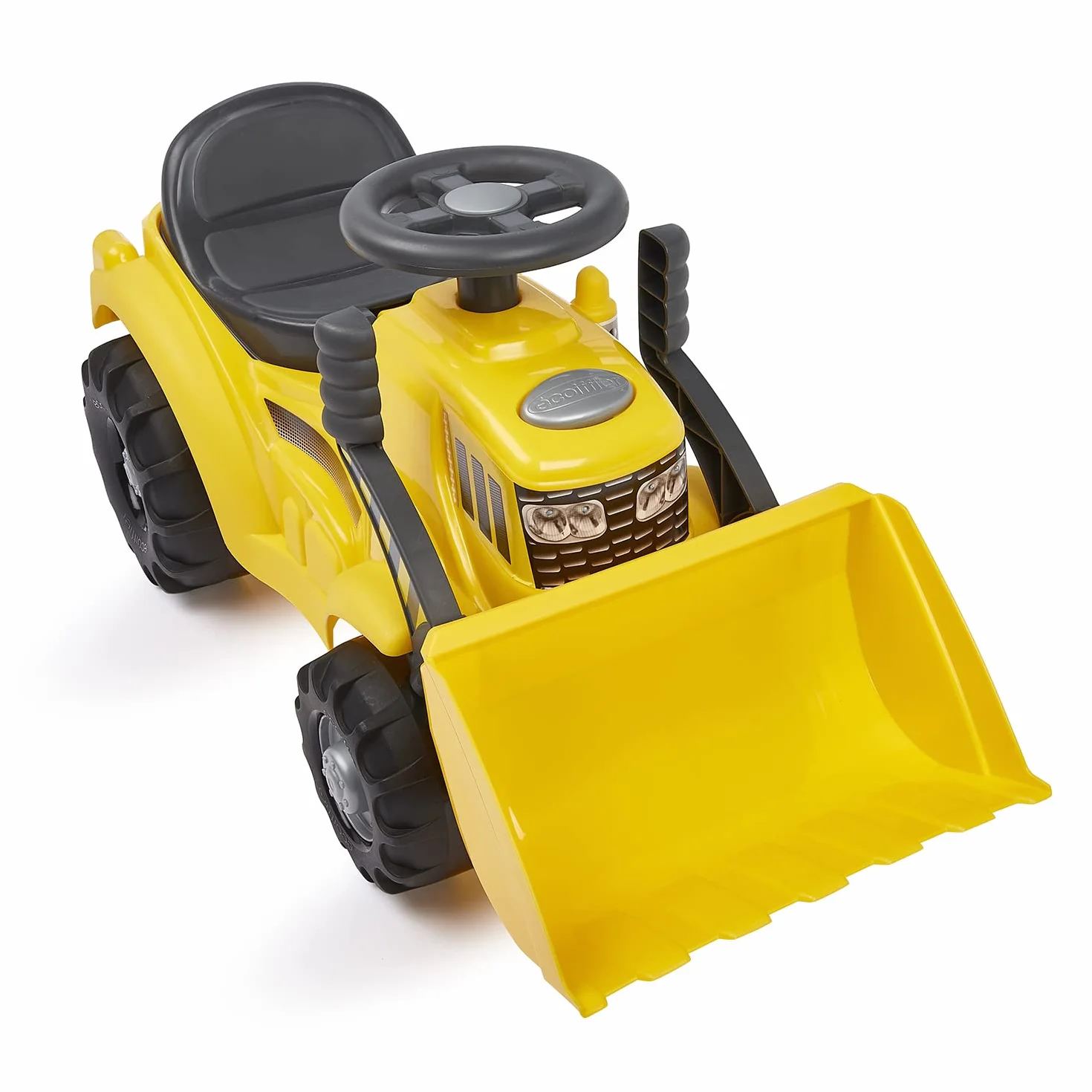 Ecoiffier Porteur Tracto Pelle Jaune Jeu Plein Air Enfants 12-36 Mois Origine France