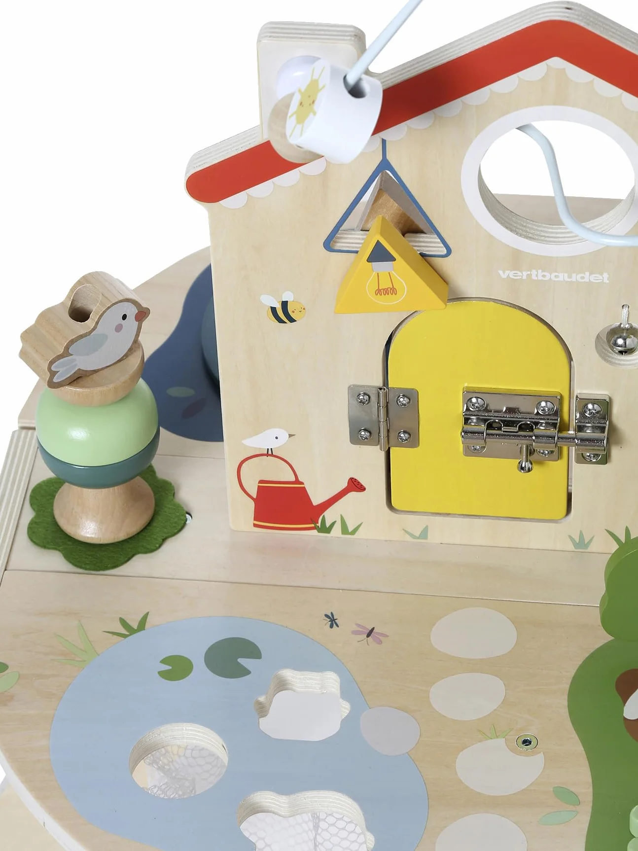 VERTBAUDET Table d'activités évolutive Pliable en Bois FSC®
