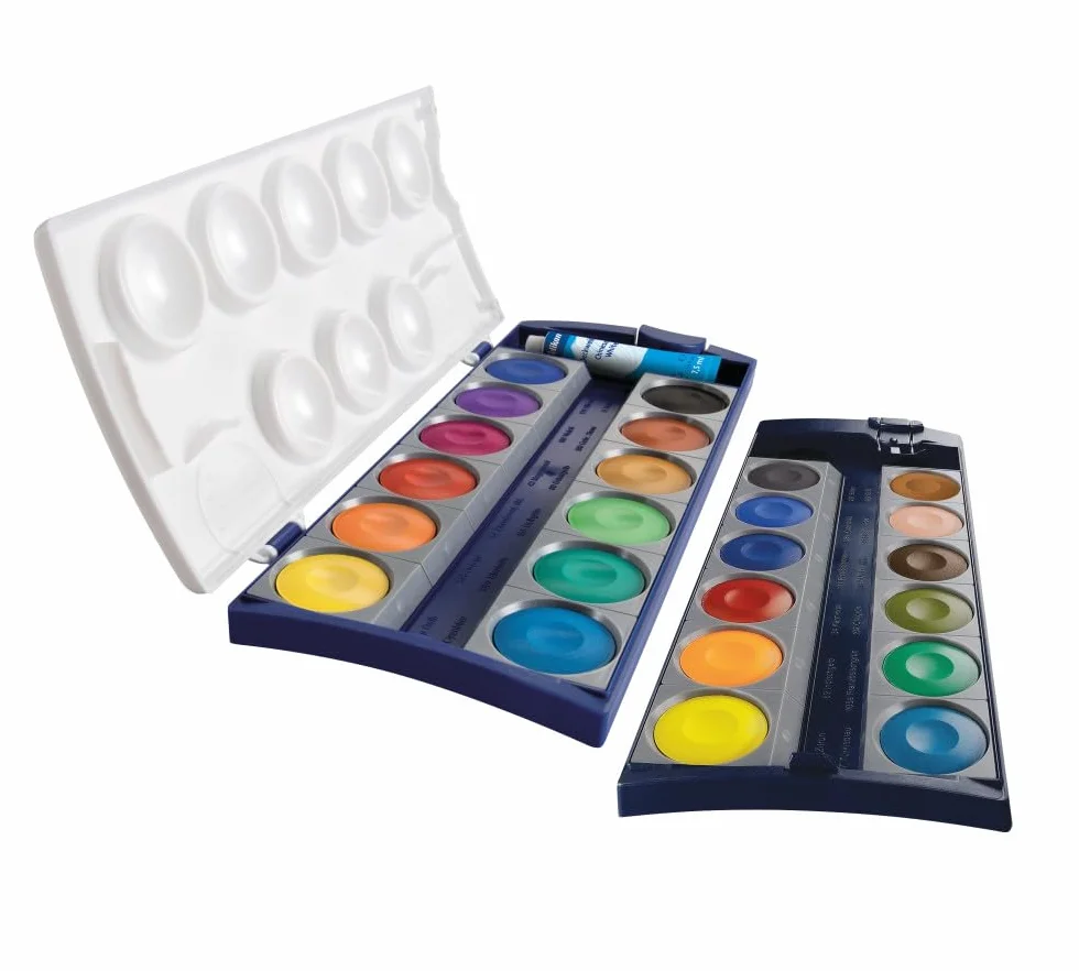 Pelikan 720631 Boîte de Peintures 24 Couleurs