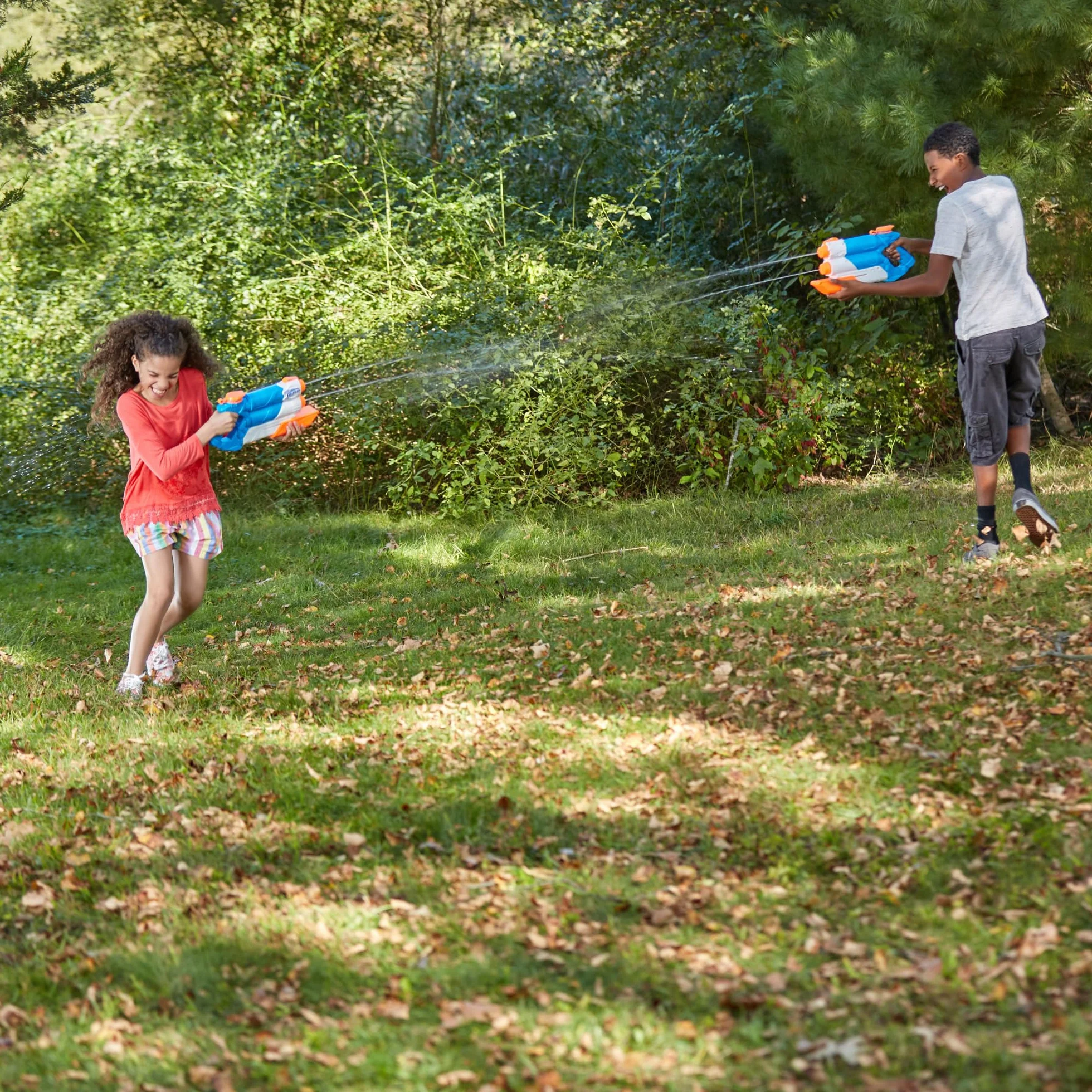 Nerf Super Soaker Twin Tide Blaster à Eau Puissant pour Enfant dès 6 Ans