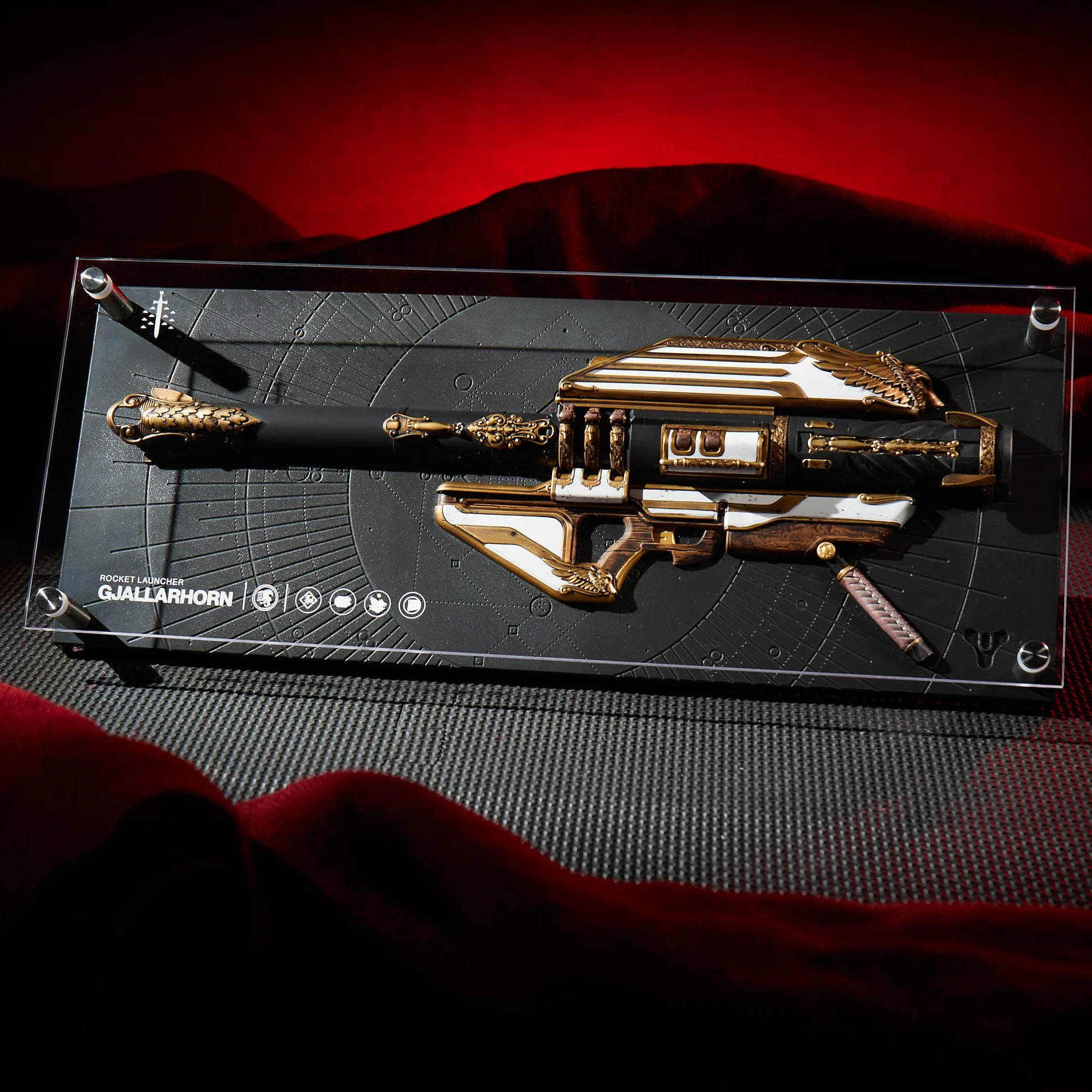 Numskull Gjallarhorn Figurine d'arme Exotique 18 x 7 (45 x 18 cm) Édition limitée Réplique Statue – Produit Officiel Destiny – Figurine de Jeu vidéo FPS Sci-FI Action