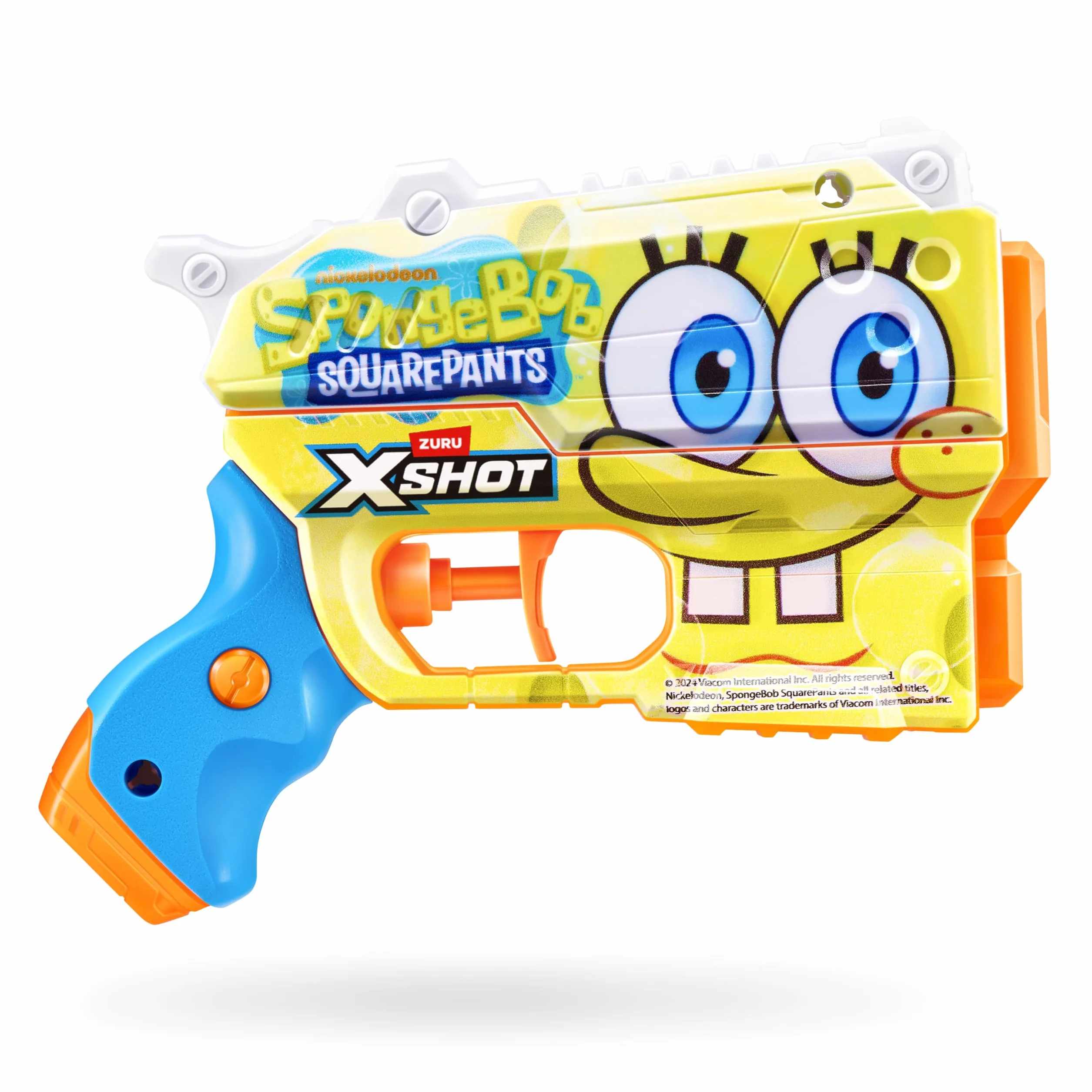 ZURU XSHOT WaterBob l'Eponge Junior Fast Fill Pistolet à Eau Lot de 2 9m 150ml