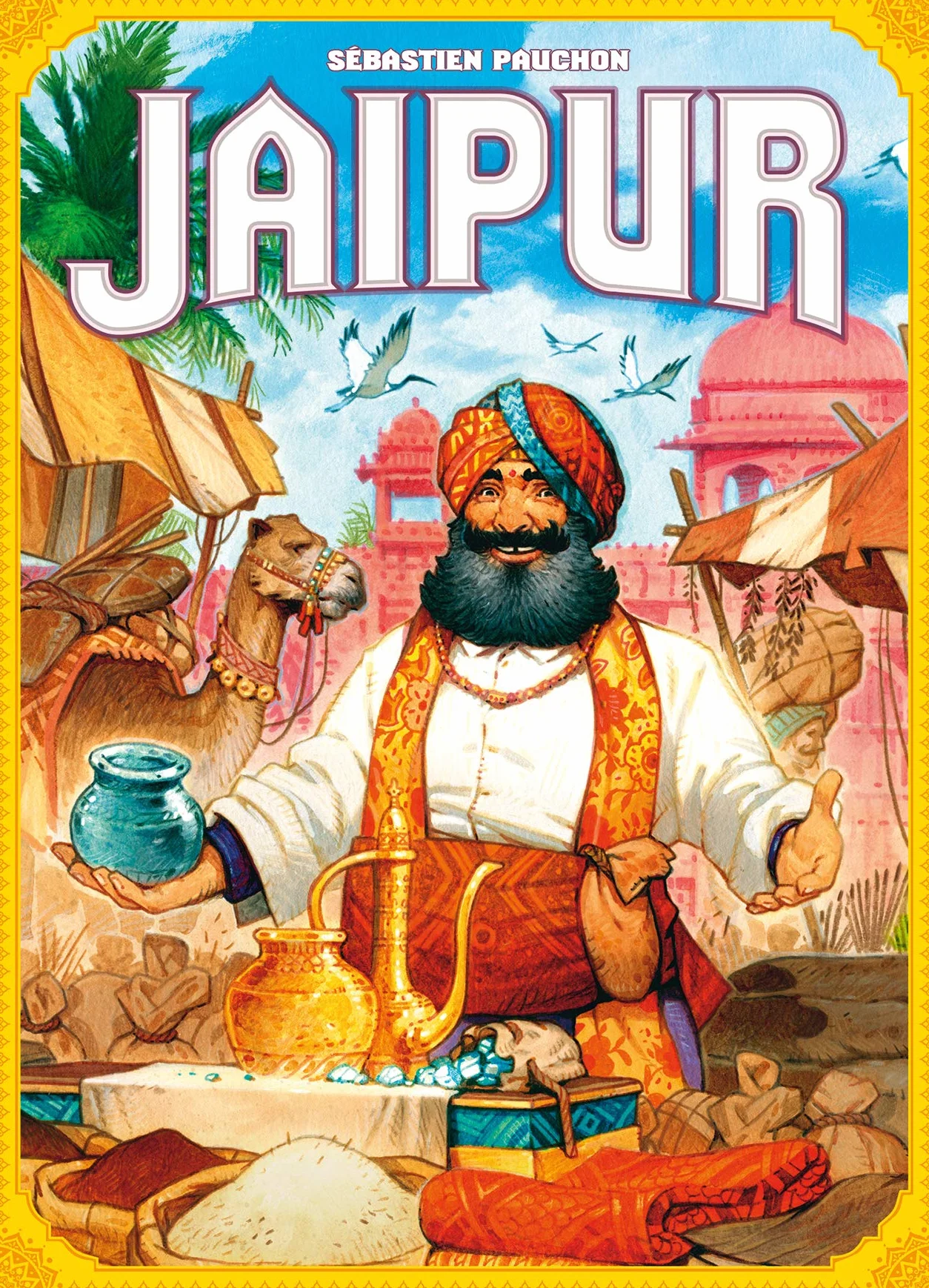 Asmodee Jaipur Jeu de Cartes et Stratégie pour Enfants dès 10 Ans pour 2 Joueurs 30 Min Version Française