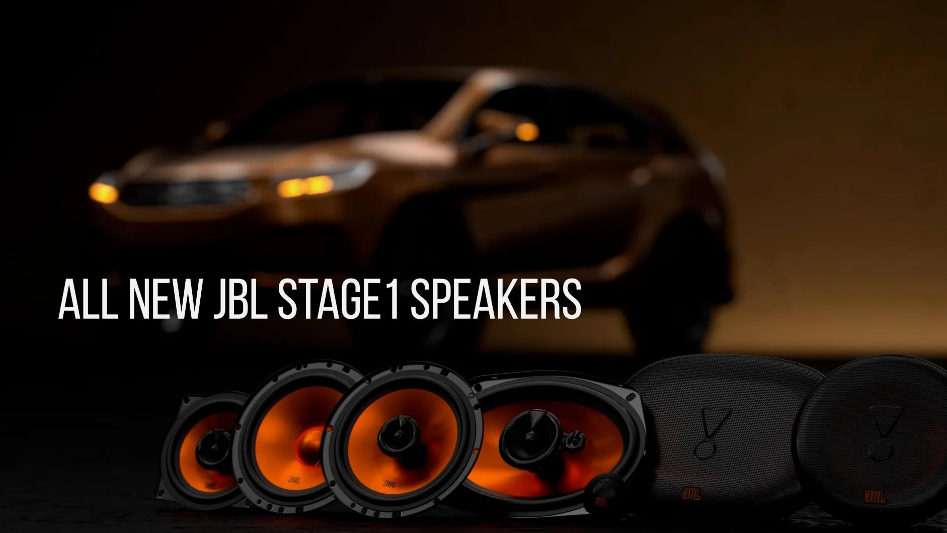 JBL Stage1 Haut Parleur Voiture Coaxiaux 165mm (6.5") Harman Kardon Enceinte Auto Audio Premium 50W RMS 400W Max Paire