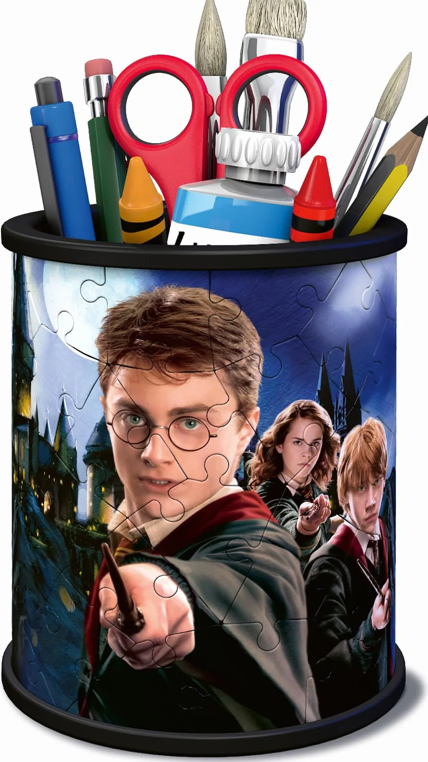 Ravensburger Puzzle 3D Pot à Crayons Harry Potter 54 pièces numérotées Hauteur 9,5 cm
