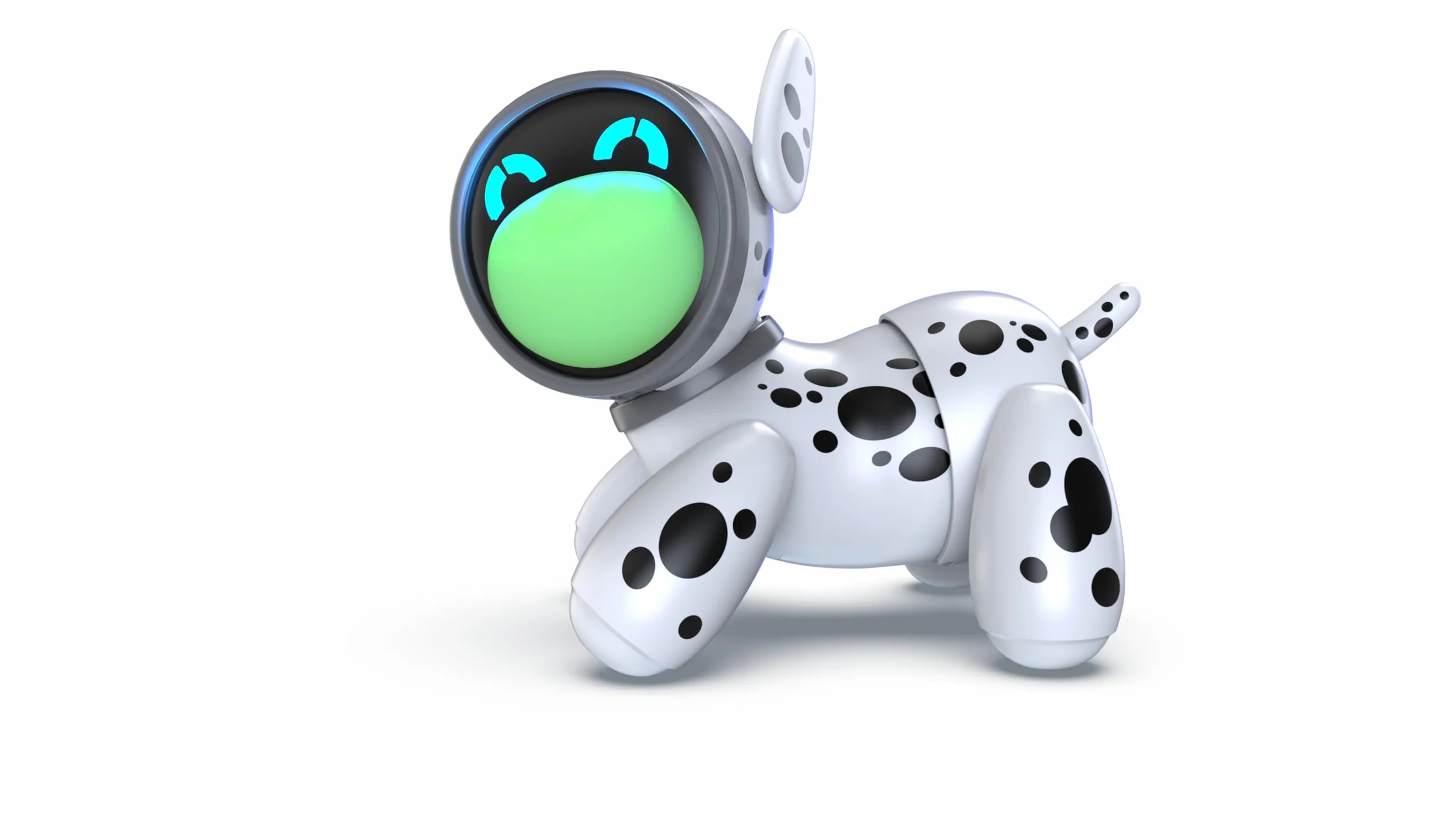 Silverlit Ycoo Chien Robot Jiggo Interactif avec Télécommande Nez Lumineux Capteur Tactile
