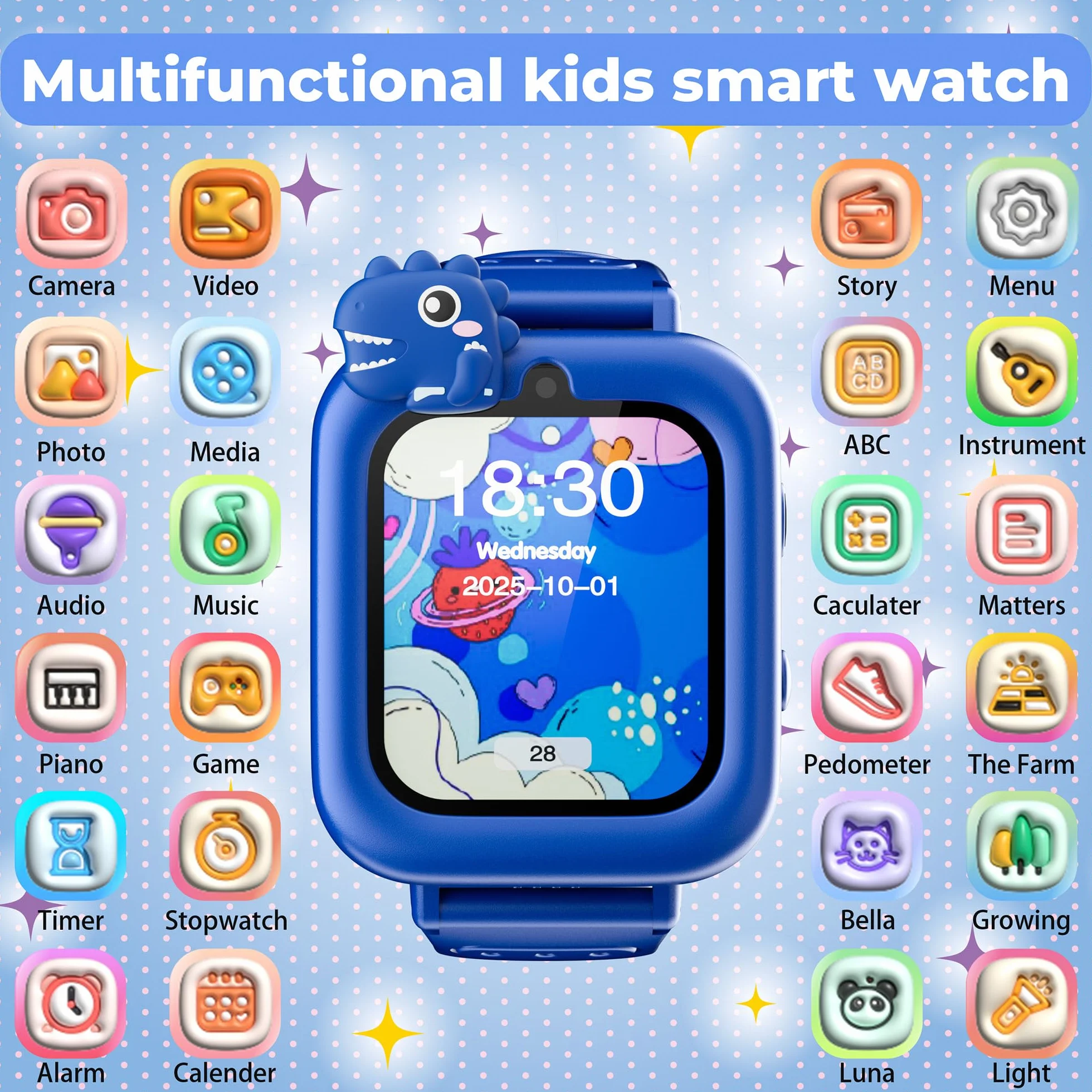 Horloge éducative d'apprentissage