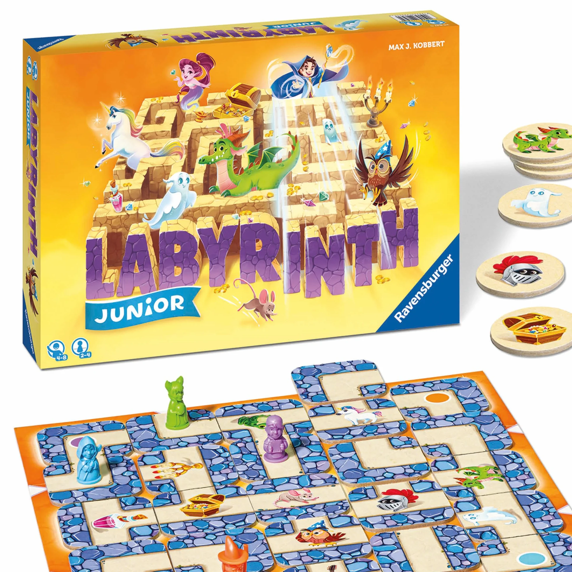 Ravensburger Labyrinthe Junior Jeu de Société 2-4 Joueurs 4 Ans Multilingue Français