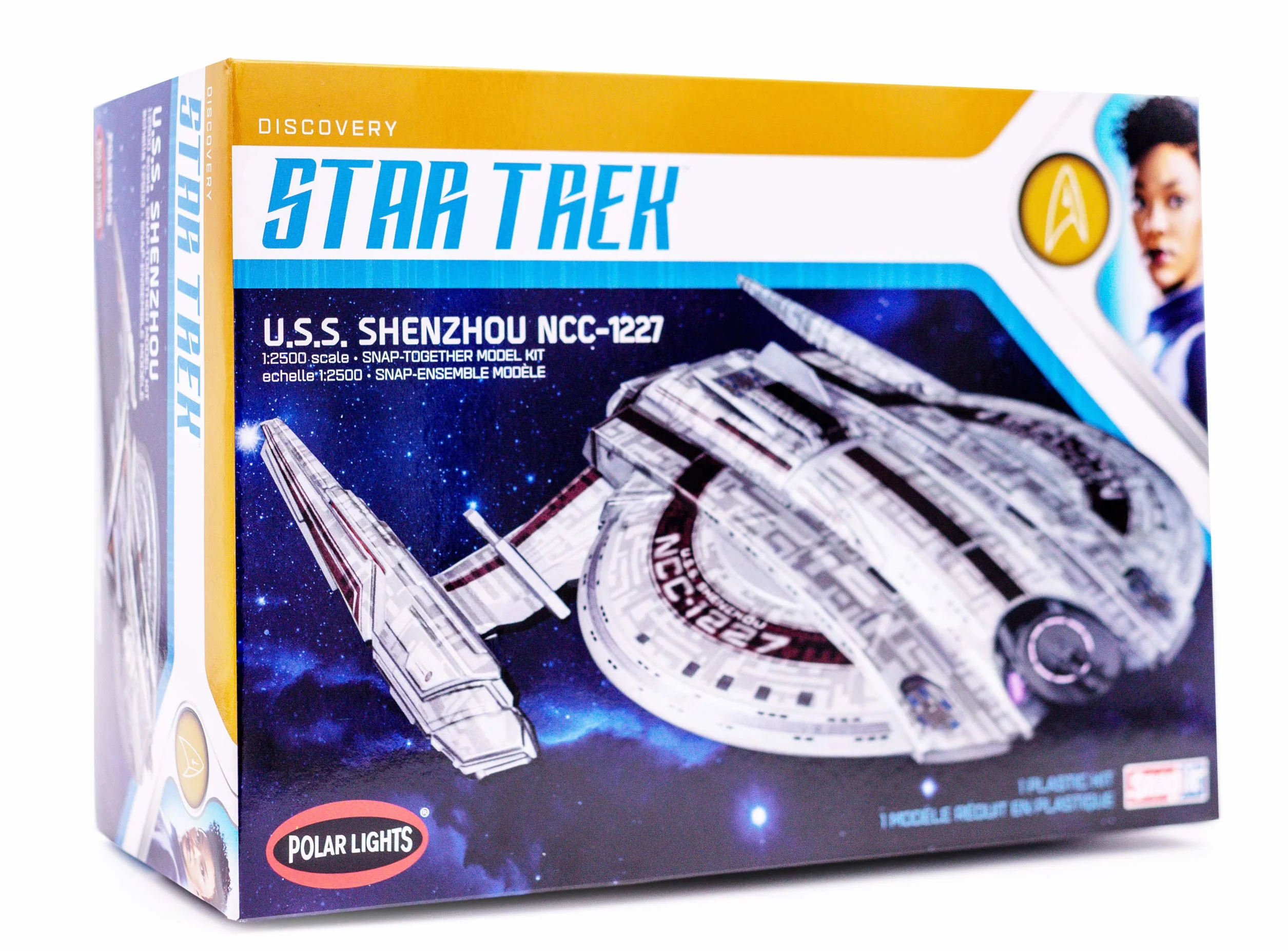 Polar Lights Star Trek USS Shenzhou NCC-1227 1:2500 Scale Plastic Kit