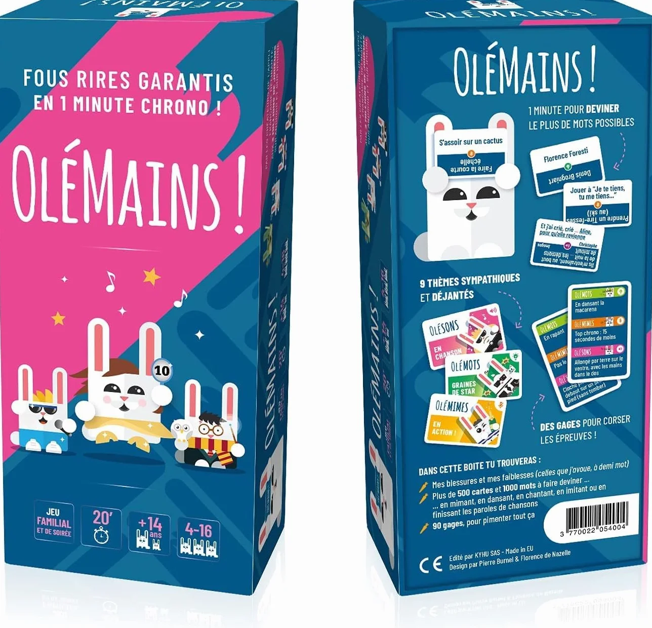 Jeu de société Familial et de soirée, 600 Cartes, Fabriqué en Europe, Idée Cadeau Noël