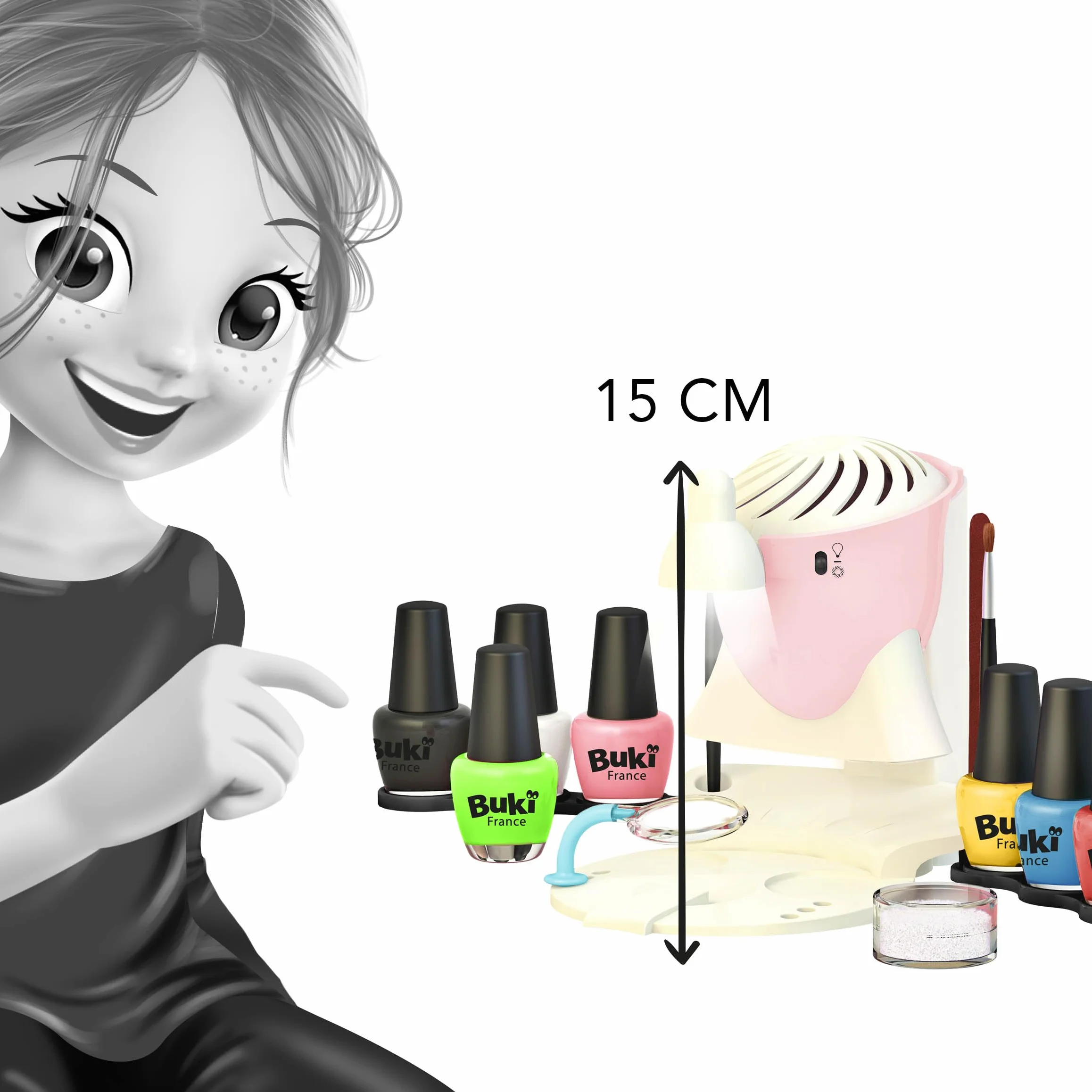 Buki 5404 Professional Studio Nail Art 30 cm × 15 cm × 30 cm