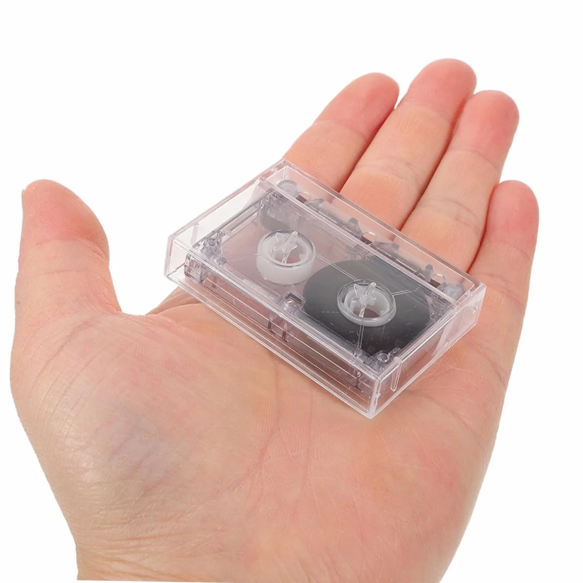 Lot De 2 Cassettes Audio Vierges 60 Minutes Enregistrement Vocal Compact Dictaphone