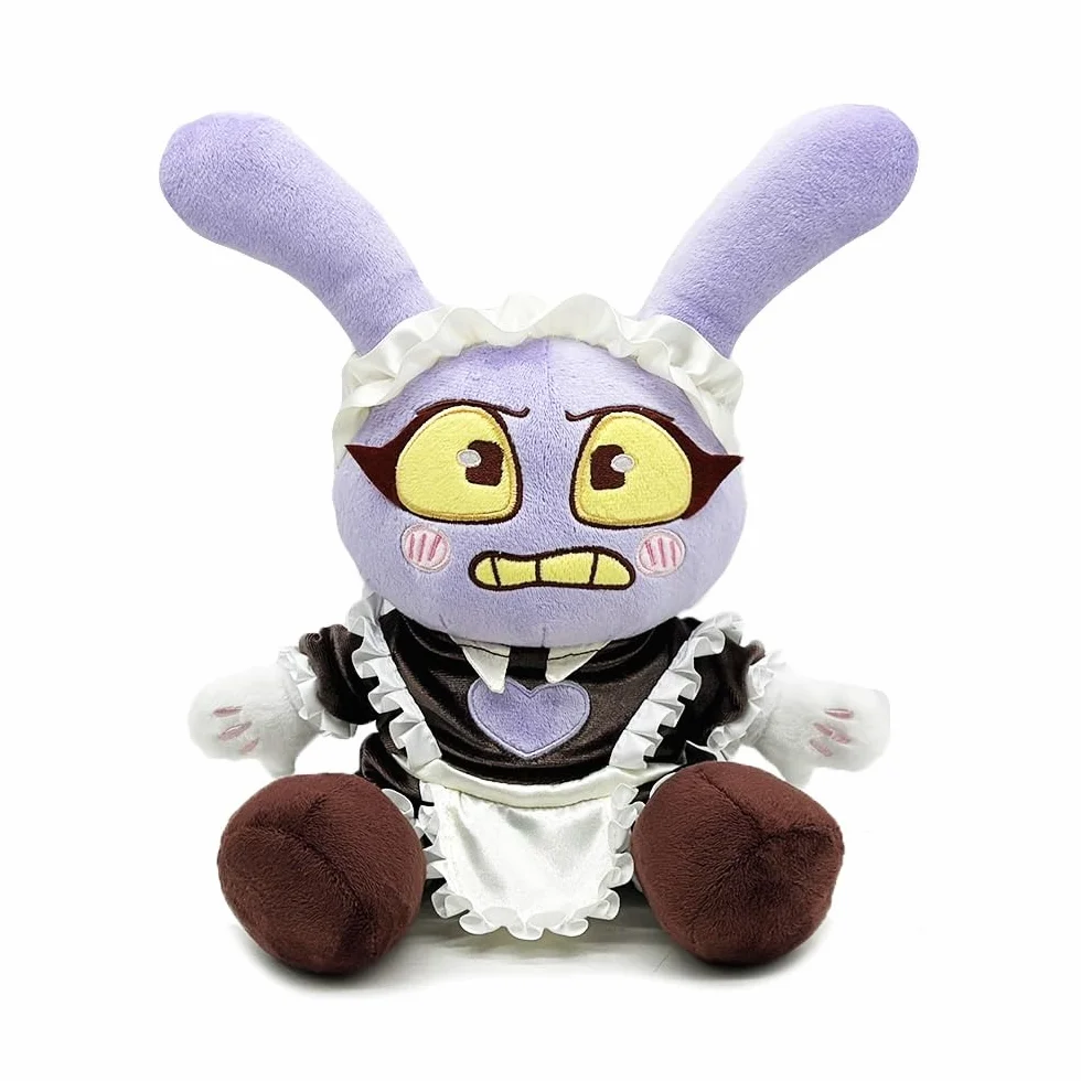 Peluche Maid Jax, Figurine en Peluche, Tenue de Femme de Chambre
