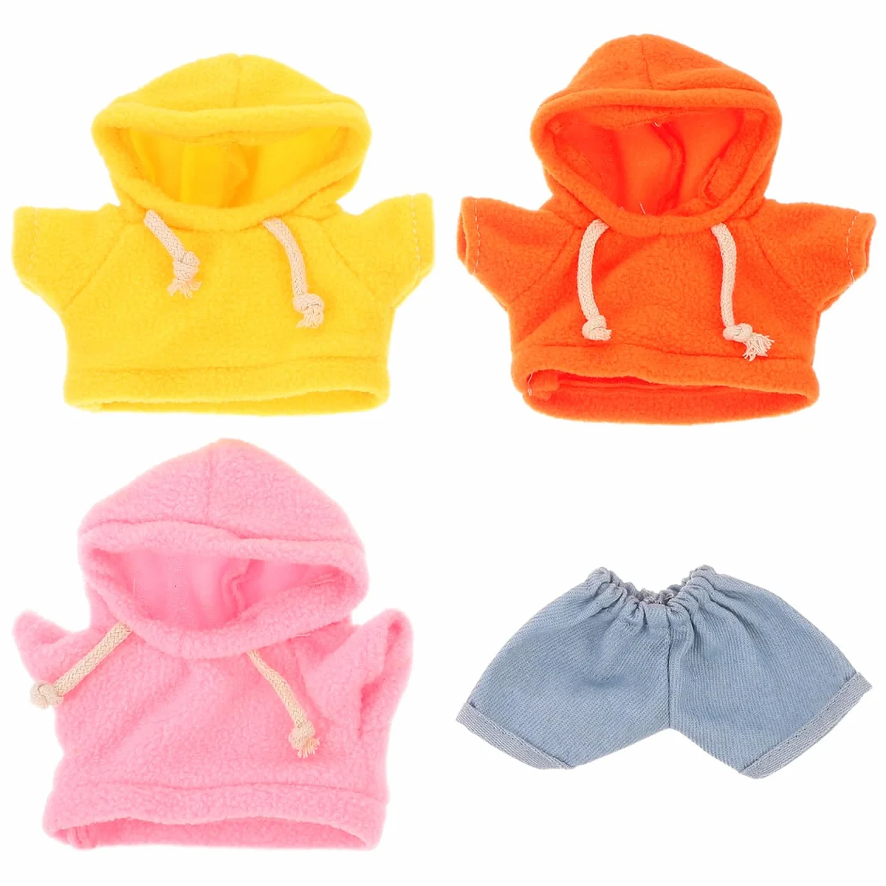 Toddmomy Vêtements De Poupée en Peluche 20CM avec Pantalon Accessoires D'Habillage 8 Pouces