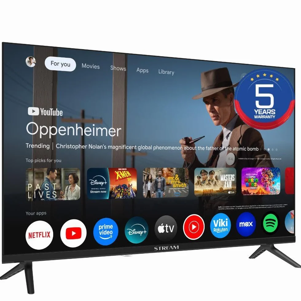 Google TV Smart 43" Full HD HDR10 sans Cadre Assistant Google Chromecast intégré S43EX1GF 2026