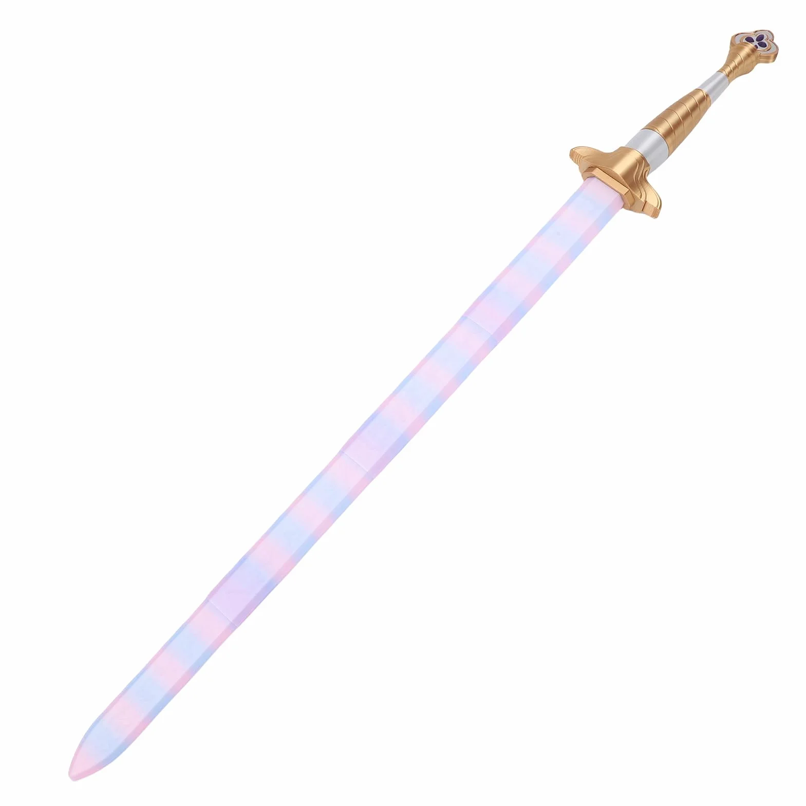 PUSOKEI Épée de Cosplay Colorée Rétractable Imprimée en 3D 38 Pouces pour Accessoire de Costume de Festival