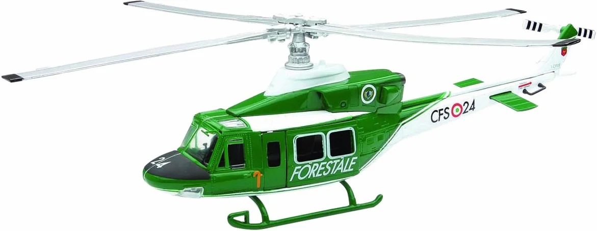 Agusta Bell AB412 Corpo Forestale Helicopter 1:48 Model