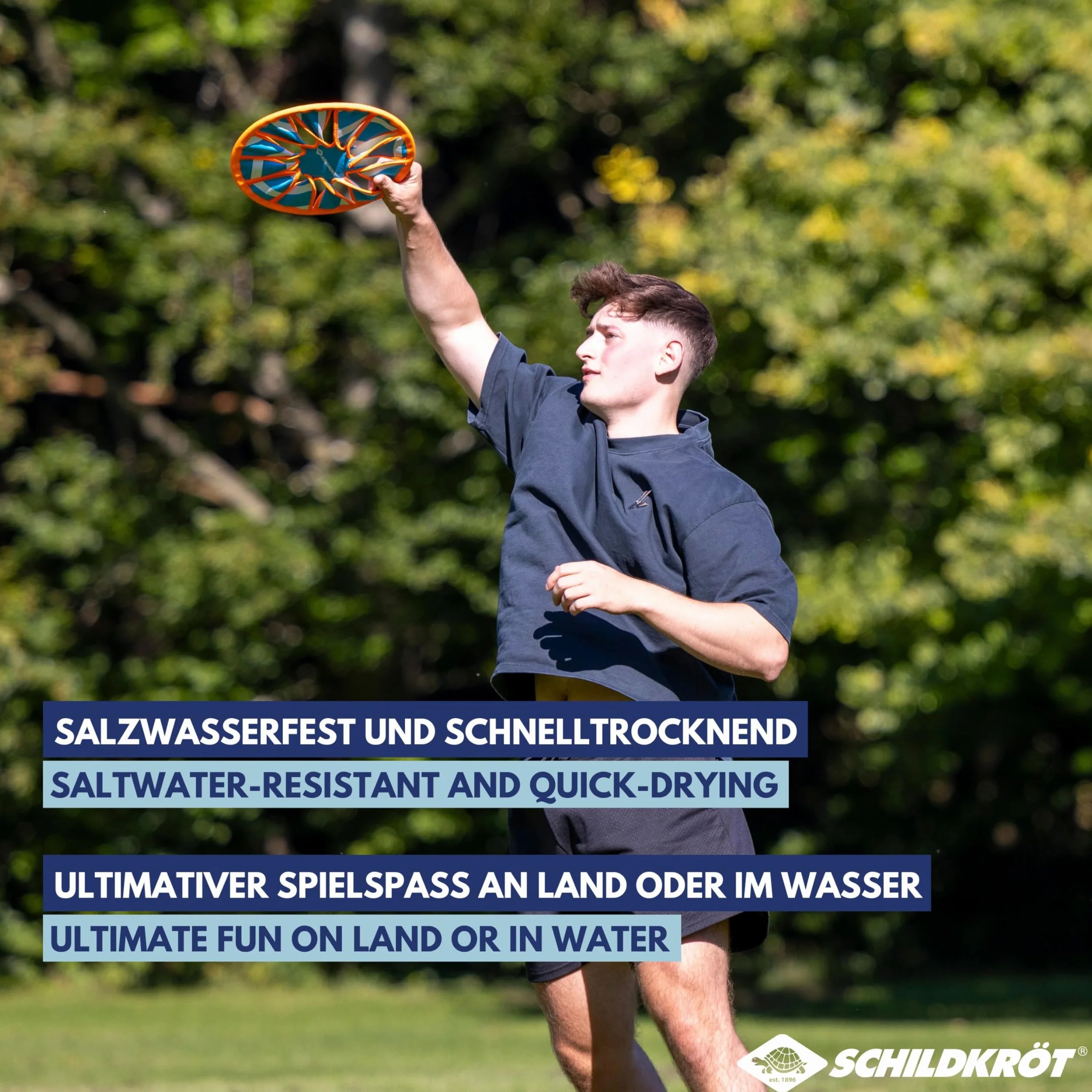 Schildkröt Disque Volant en Néoprène Frisbee Souple
