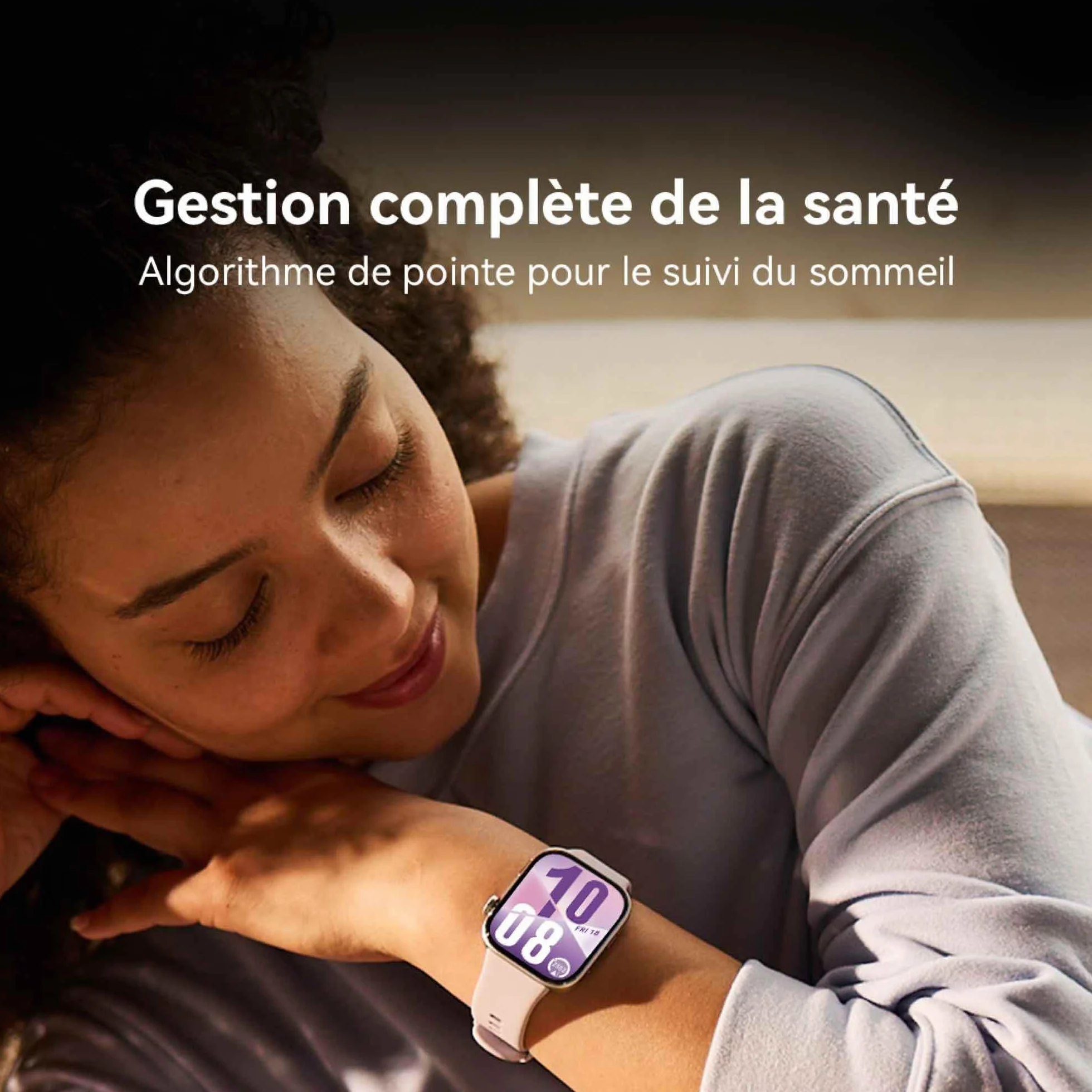 HUAWEI Watch FIT 4 Montre connectée, 100+ Modes d'entraînement, GPS, Autonomie 10 Jours, Noir