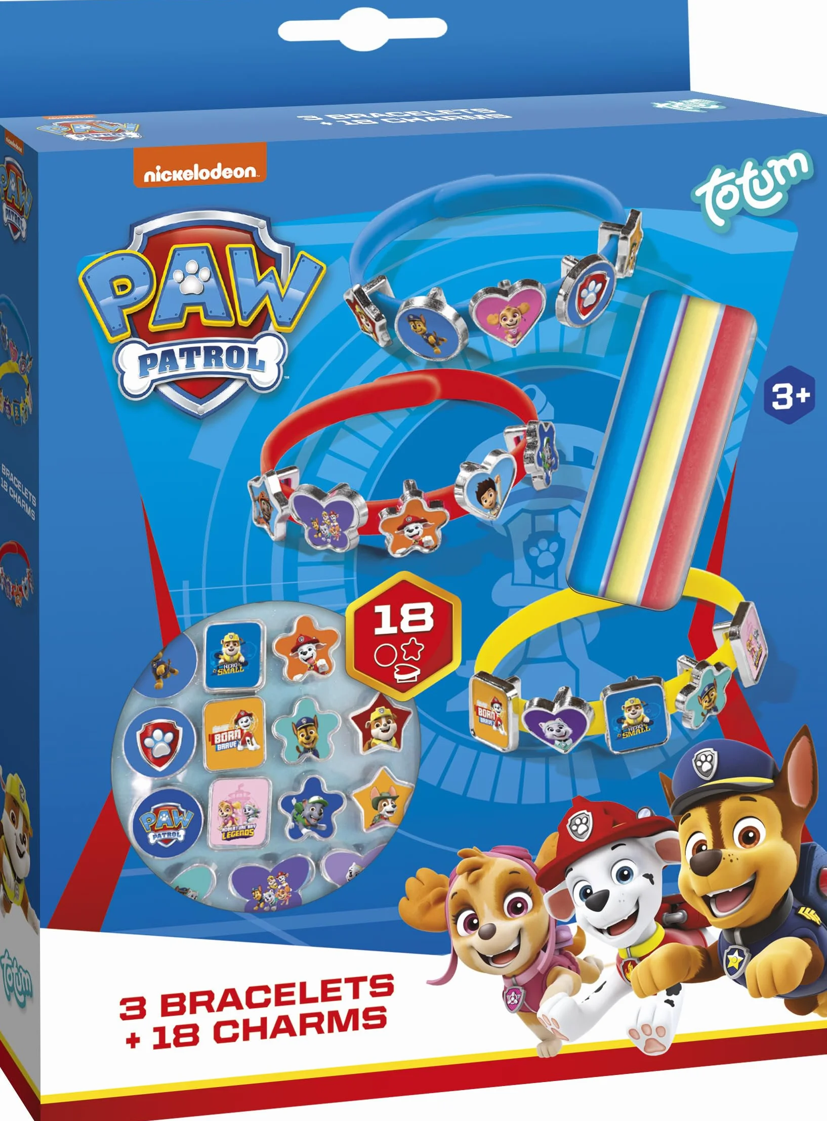 Paw Patrol Bracelet et Charms