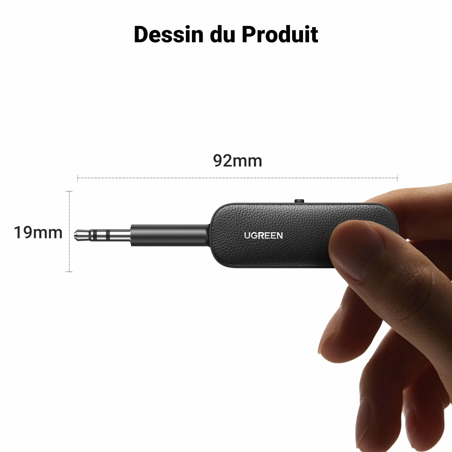 UGREEN Adaptateur Bluetooth 5.4 Jack 2 en 1 Émetteur Récepteur AUX pour TV Voiture Chaîne HiFi