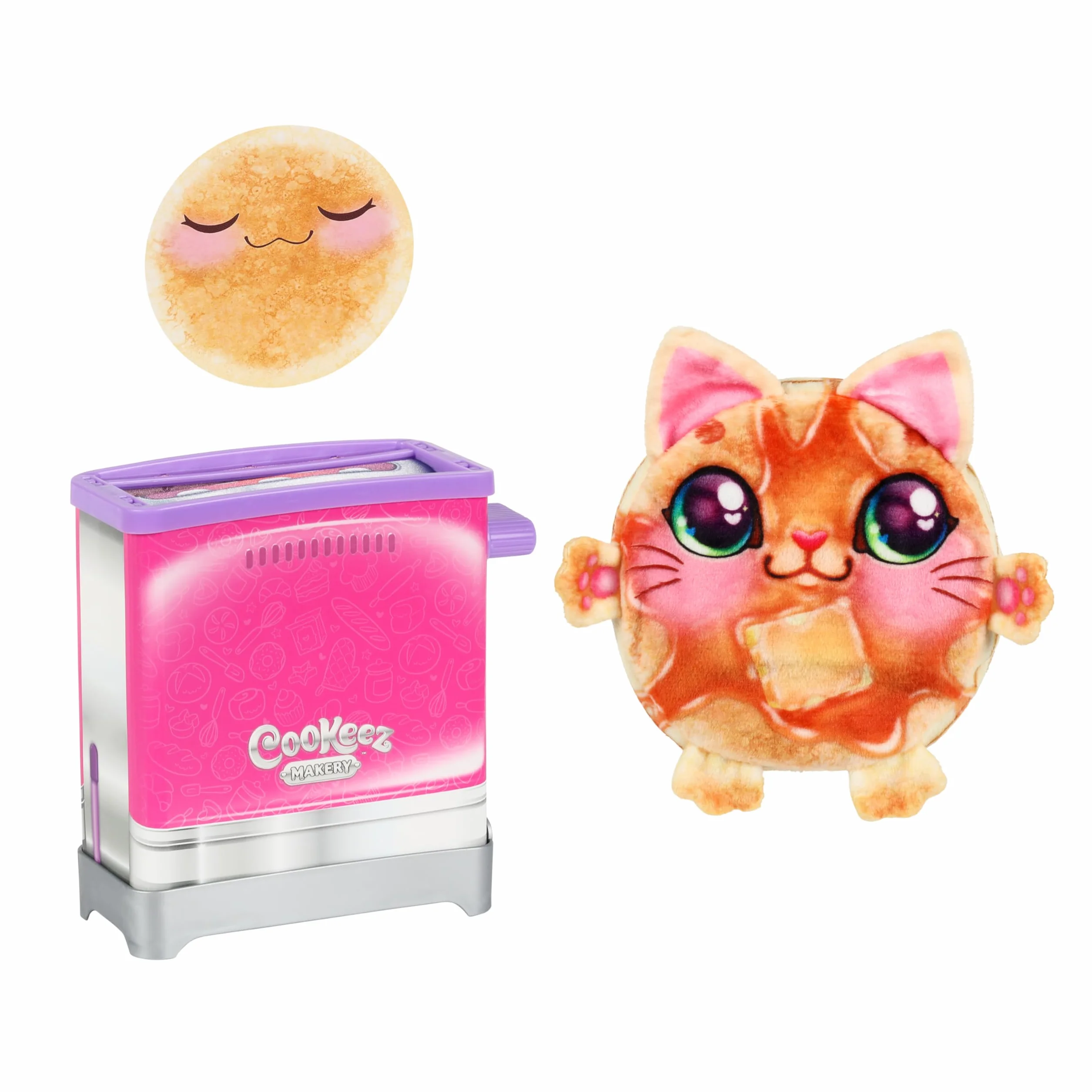 Bluey COOKEEZ MAKERY Toasty TREATZ Grille-Pain avec Peluche parfumée Surprise