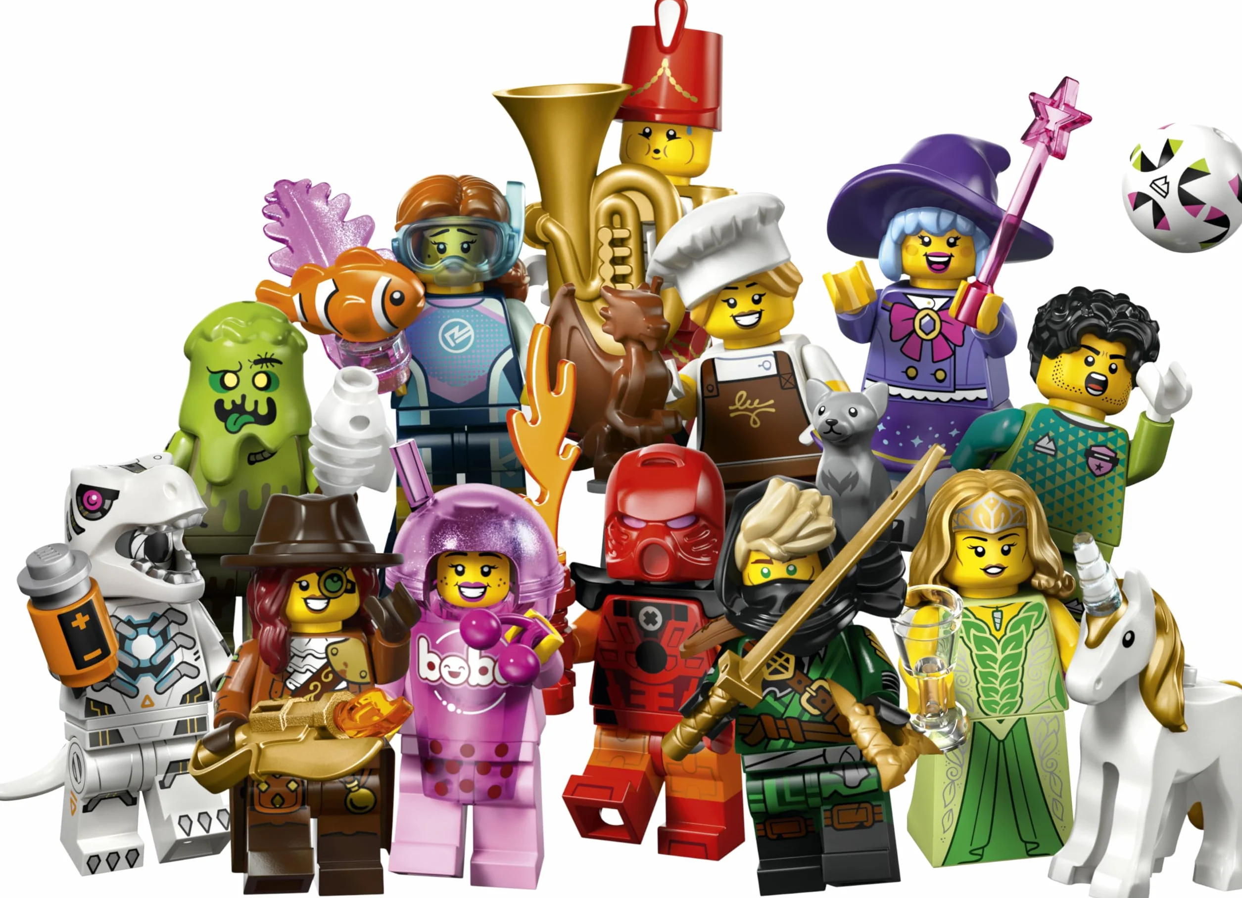 LEGO Minifigures Série 29 Boîte Mystère 71052 12 Jouets Collector Figurines Gardien de But Elfe Licorne Cadeau Enfant 6 Ans