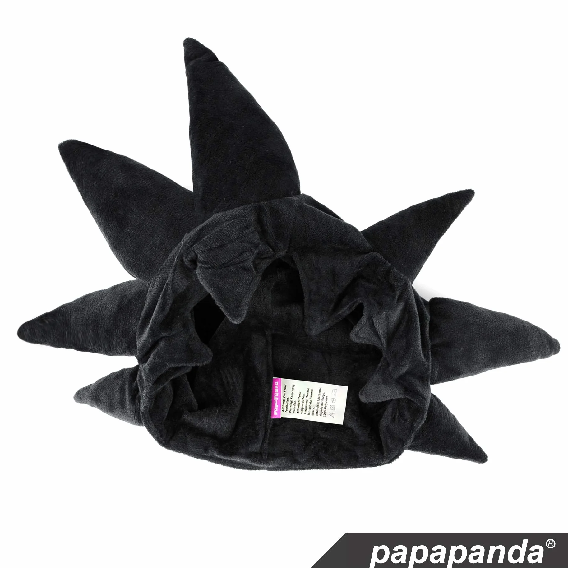 Papapanda Chapeau en Peluche Perruque Goku Dragon Ball Accessoire Déguisement Carnaval Enfants Adultes