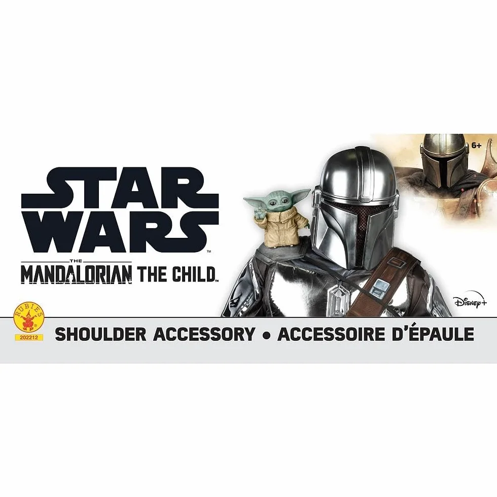 RUBIE'S Star Wars Accessoire d'épaule Grogu bébé Yoda The Mandalorian Taille unique