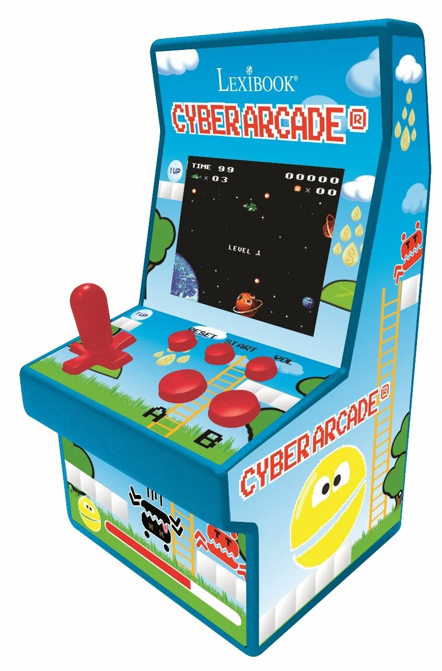 Lexibook Console de Jeux Portable Retro Cyber Arcade 200 Jeux JL2940