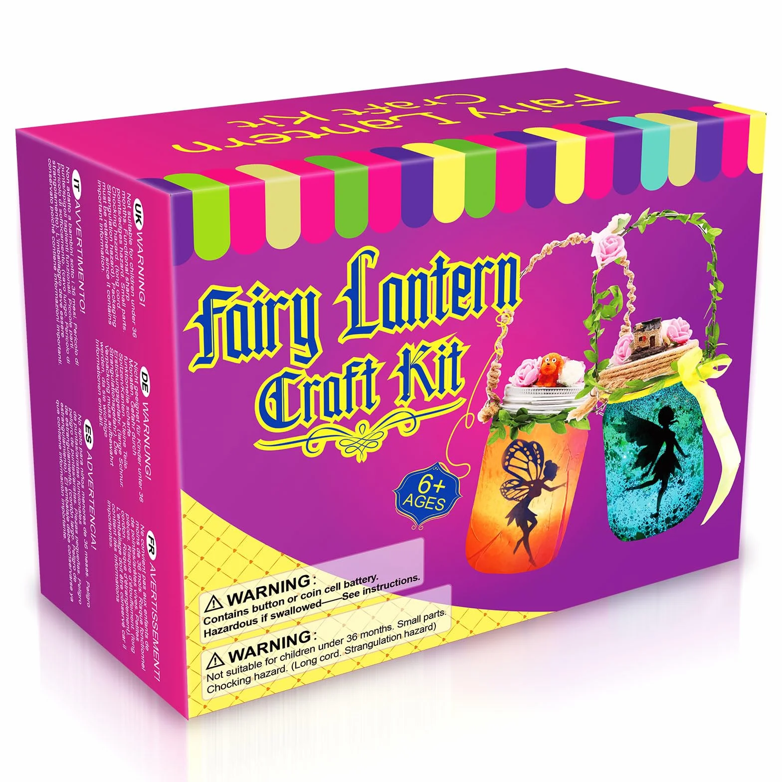 Fairy Potions Kit Creatif Enfant Bricolage Cadeau 6-12 ans Projet d'art Activités