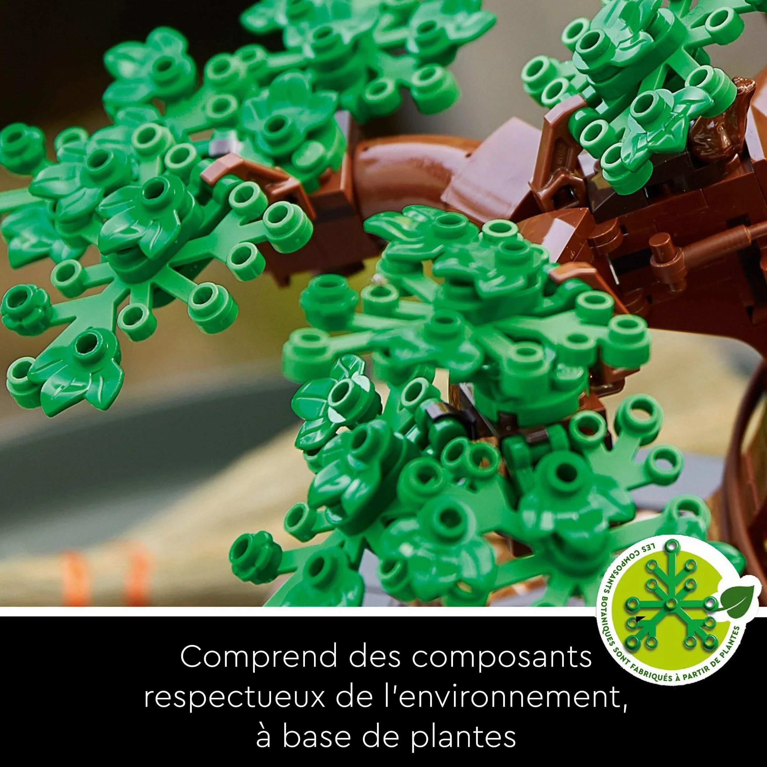 Lego Botanicals Bonsaï 10281 - Set de Construction avec Plante Artificielle pour Adulte